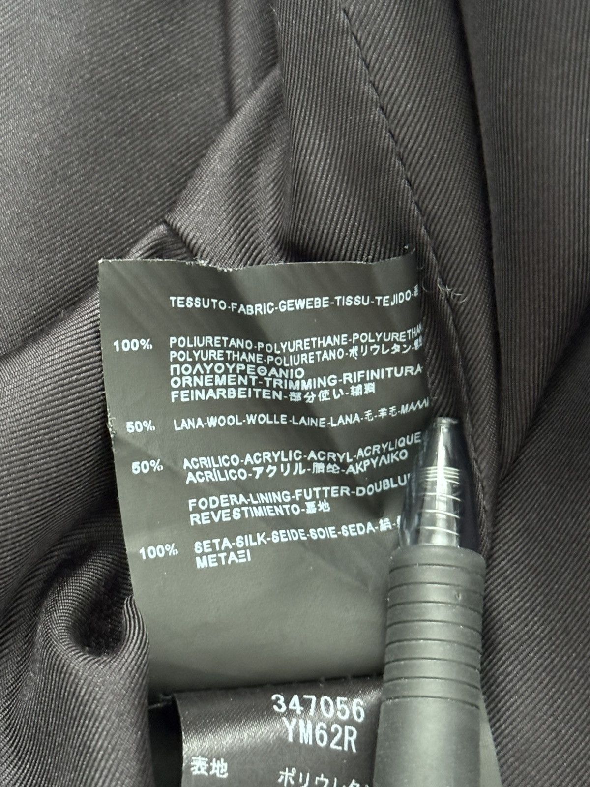 Saint Laurent Paris SS14 Saint Laurent Hedi Slimane Silver Varsity Teddy Jacket Size US S / EU 44-46 / 1 - 16 Thumbnail