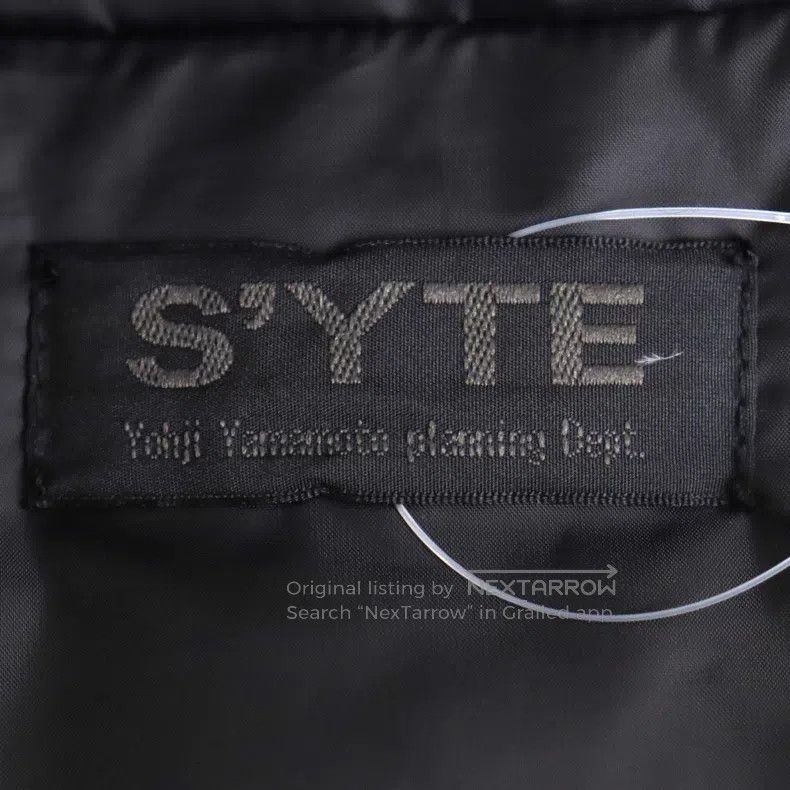 Yohji Yamamoto Yohji Yamamoto Design dark down jacket Size US L / EU 52-54 / 3 - 6 Thumbnail