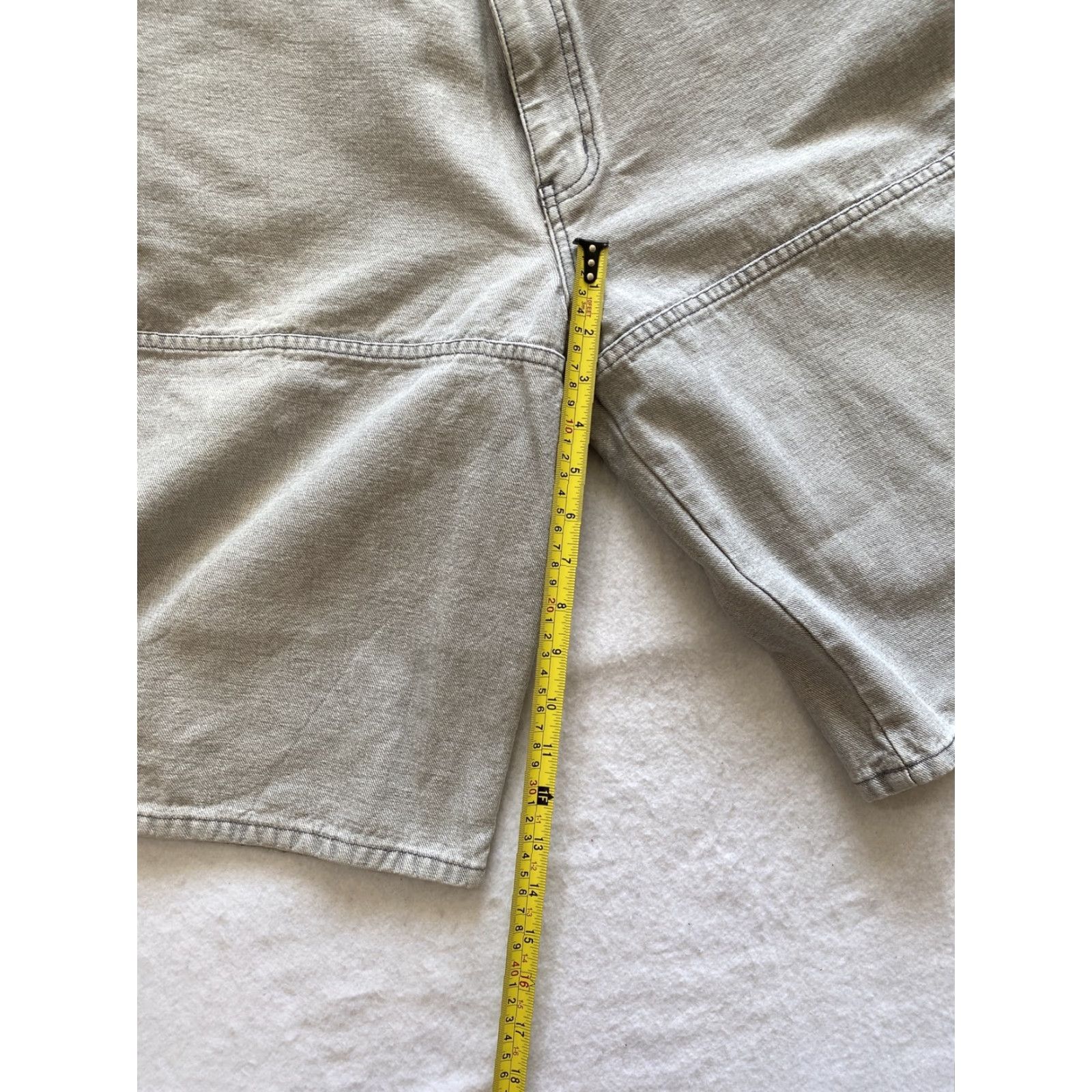 Vintage VINTAGE US Polo Assn. Denim Jeans Baggy Shorts Men’s Size 40 Gray 90s Baggy Hip Hop 90s Mens Short Pants Size US L / EU 52-54 / 3 - 6 Thumbnail