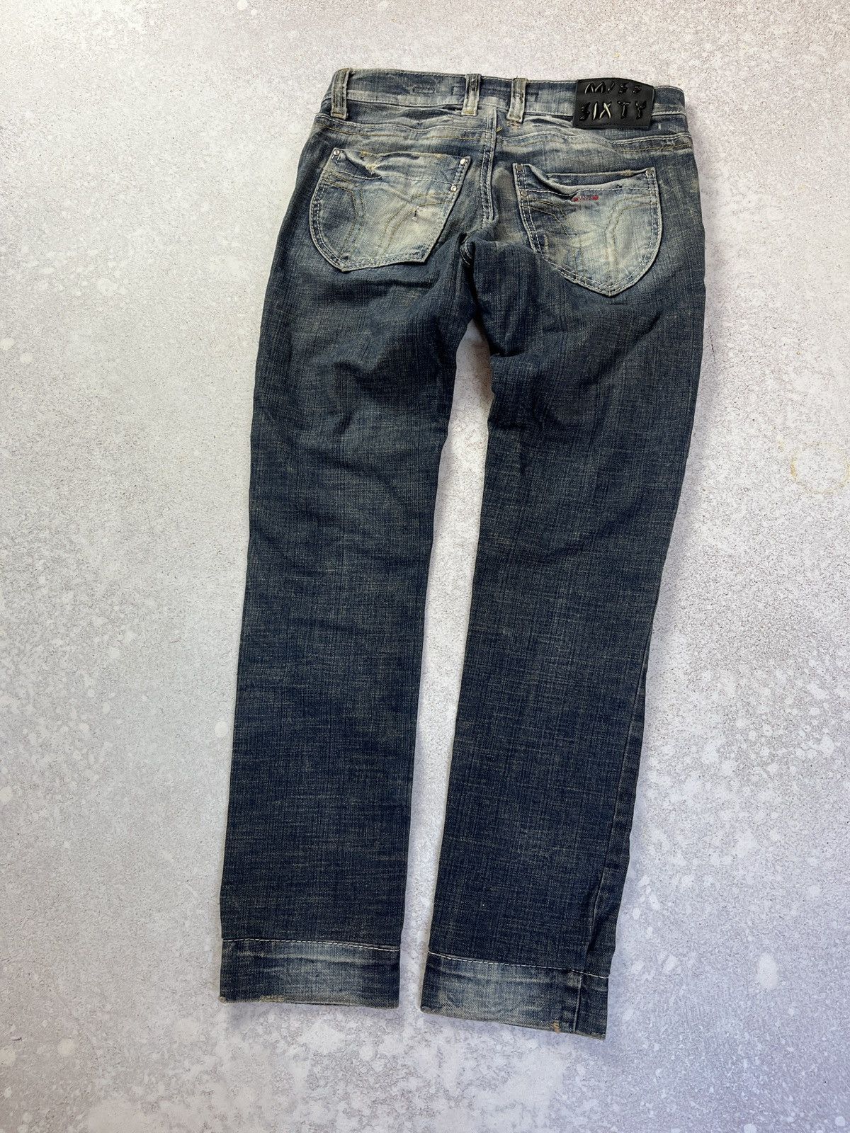 Miss Sixty Miss Sixty ALT “Binky” Denim Jeans Y2K Drip Hype Size 26 Size 26" / US 2 / IT 38 - 4 Thumbnail