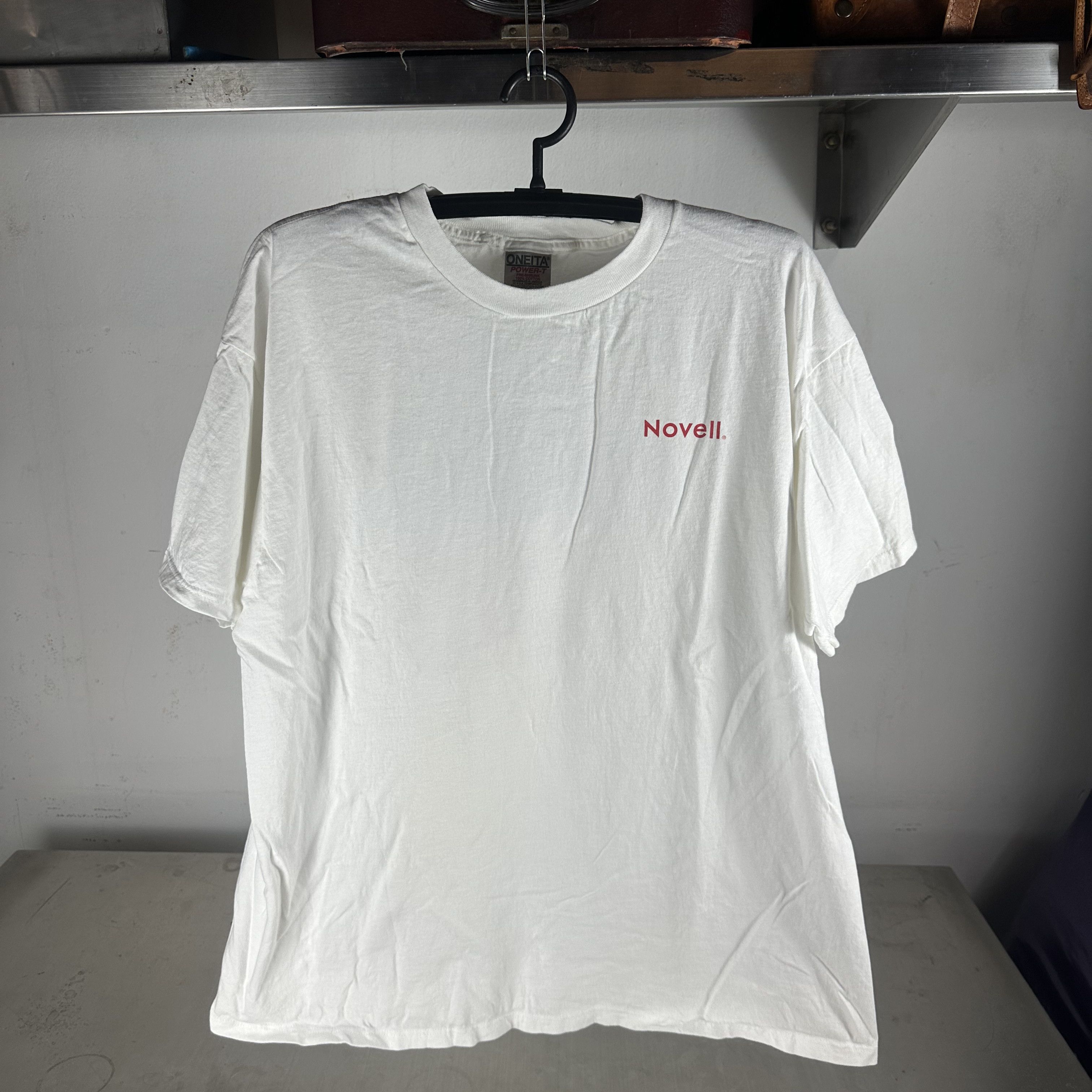 Vintage Vintage 1998 Novell Software Brainshare Computer T-shirt Size US XL / EU 56 / 4 - 2 Thumbnail