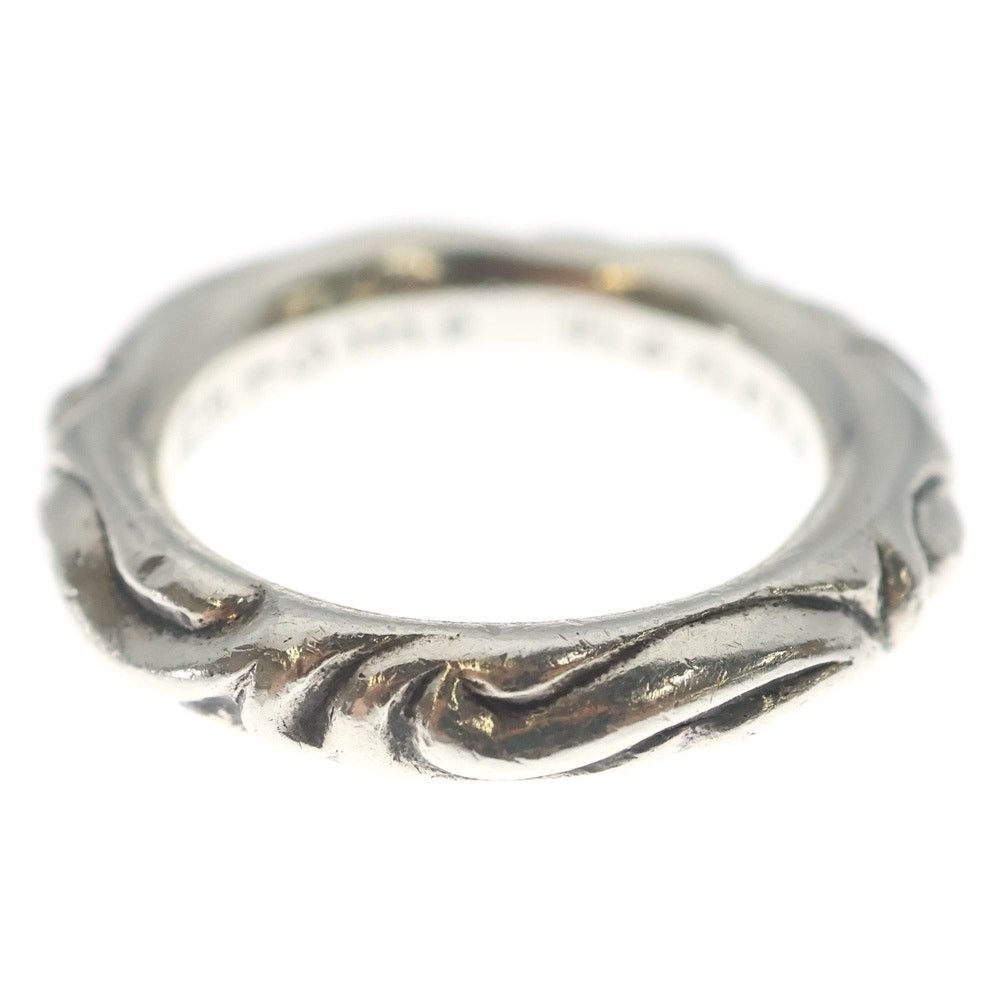 Chrome Hearts CHROME HEARTS Scroll Band Ring Silver BCA351 Size ONE SIZE - 1 Thumbnail