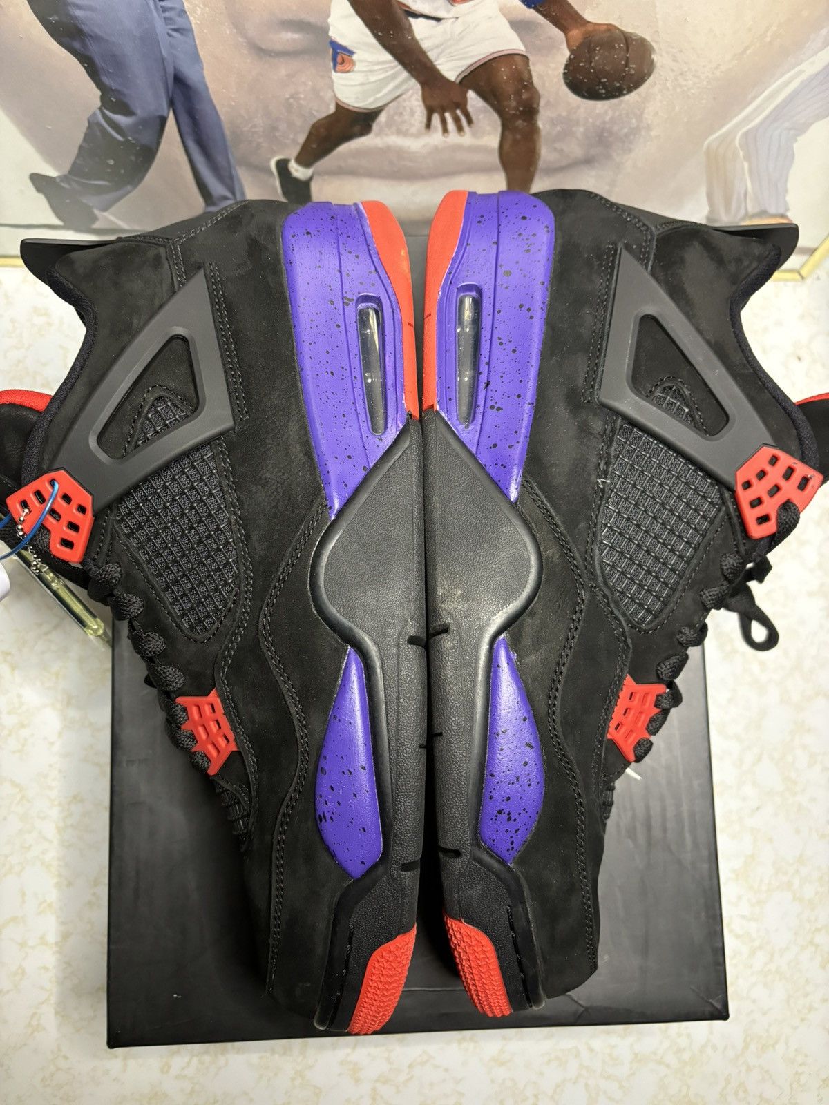 Jordan Brand Air Jordan 4 Retro OG Raptor Drake Size US 12 / EU 45 - 4 Thumbnail