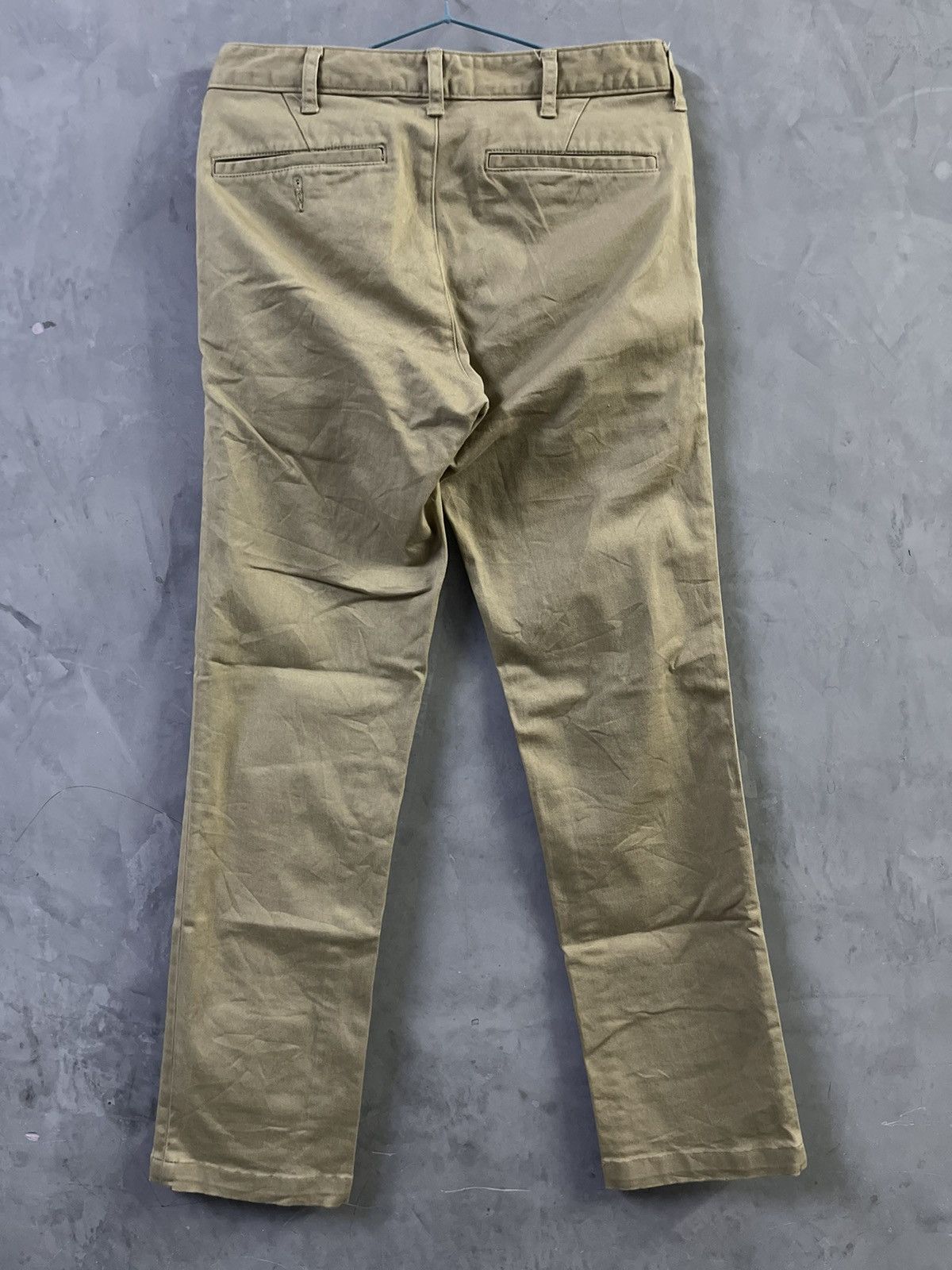 Japan Blue JAPAN BLUE Rampuya Japan - Repro Vintage Khaki Chino Pants Size US 29 - 2 Thumbnail