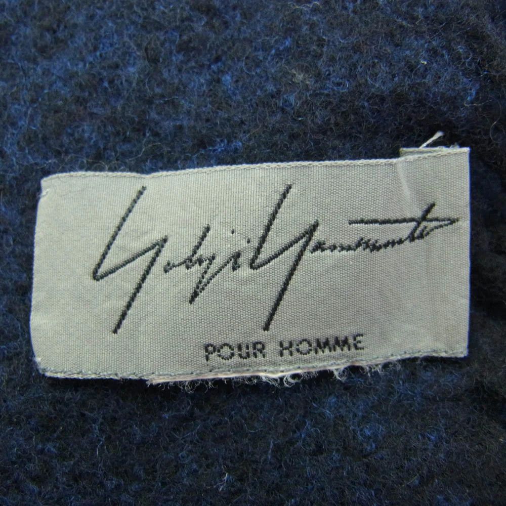 Yohji Yamamoto Yohji Yamamoto Pour Homme Wool Scarf Size ONE SIZE - 2 Thumbnail