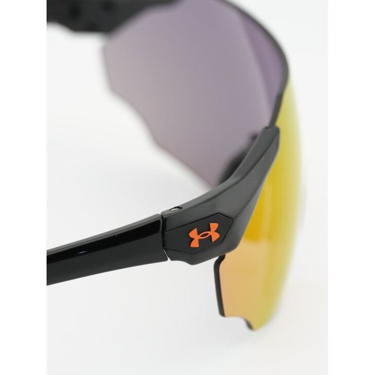 Under Armour Under Armor UA HAMMER/F 0807 50 Sunglasses Black Shield Size ONE SIZE - 4 Thumbnail