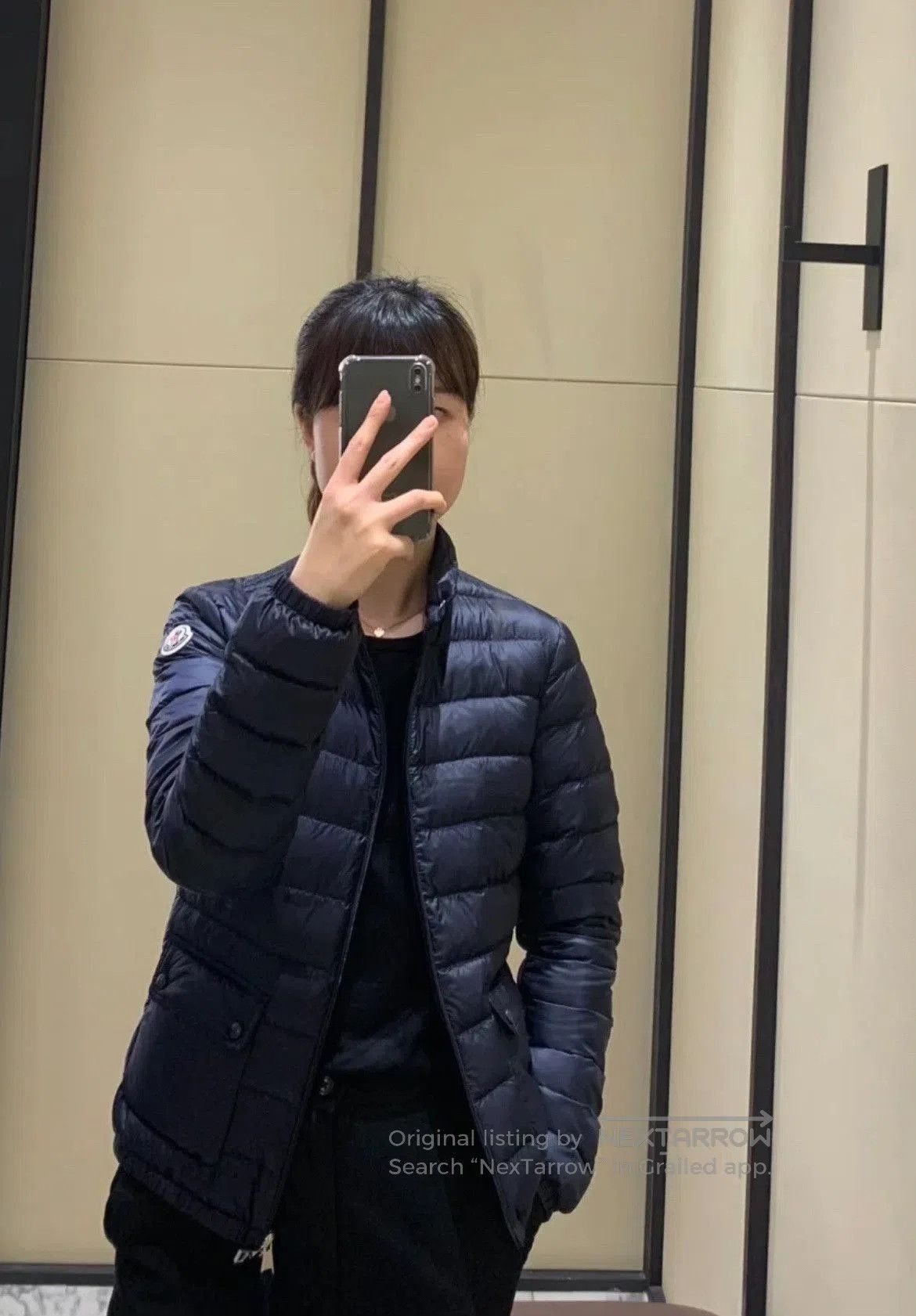 Moncler Moncler LEANL Stand Collar Down Jacket. Size S / US 4 / IT 40 - 9 Thumbnail