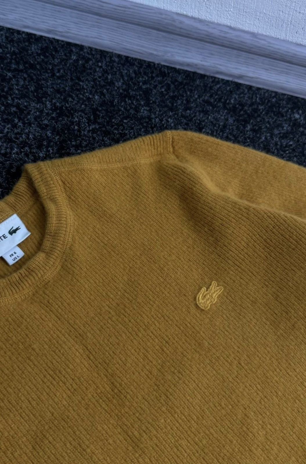 Lacoste Lacoste Wool + Cachemire Sweater Streetfashion style luxury Size L / US 10 / IT 46 - 3 Thumbnail