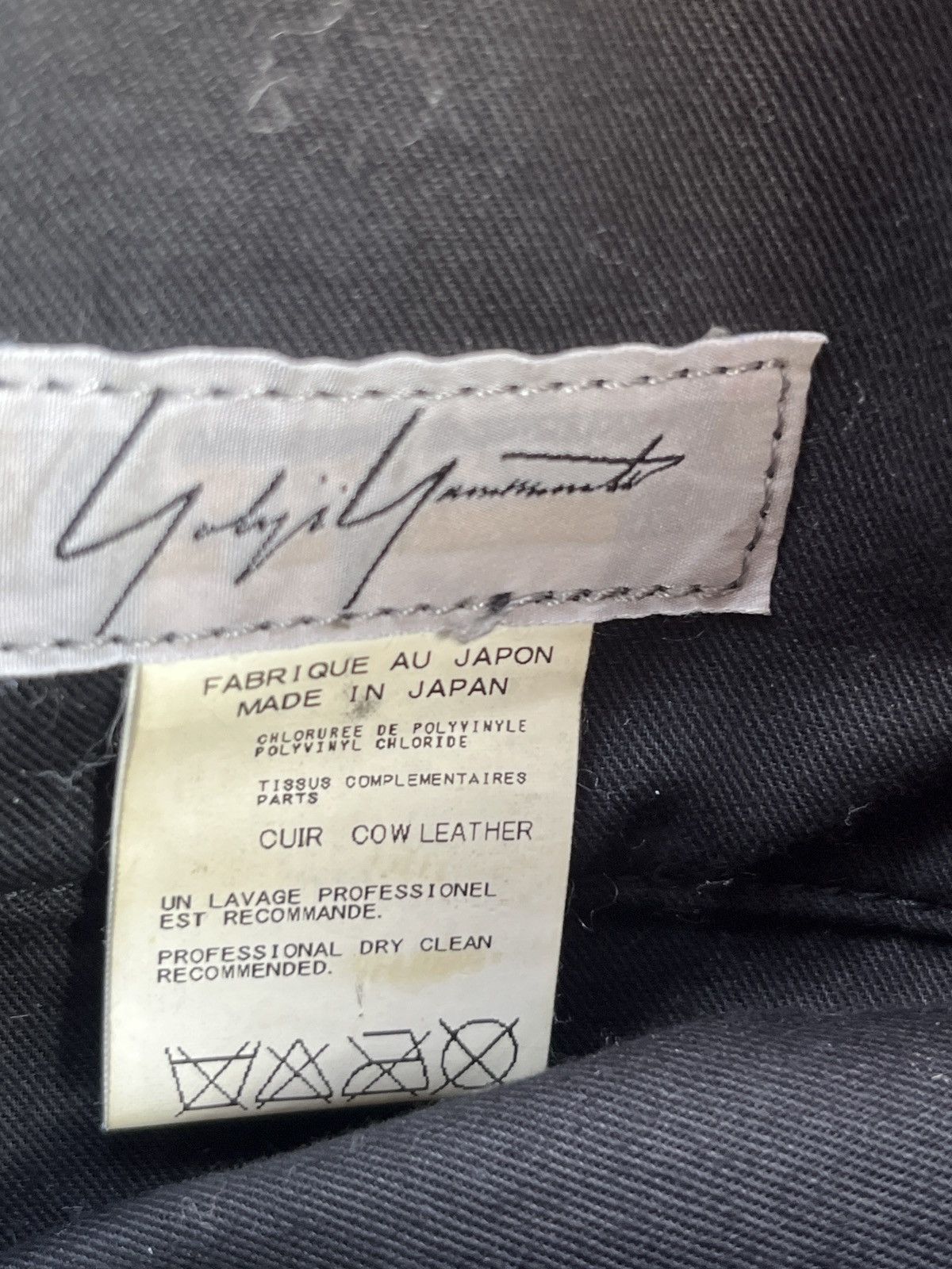 Yohji Yamamoto Vintage Yohji Yamamoto Bag ! 1 of a kind Size ONE SIZE - 5 Thumbnail