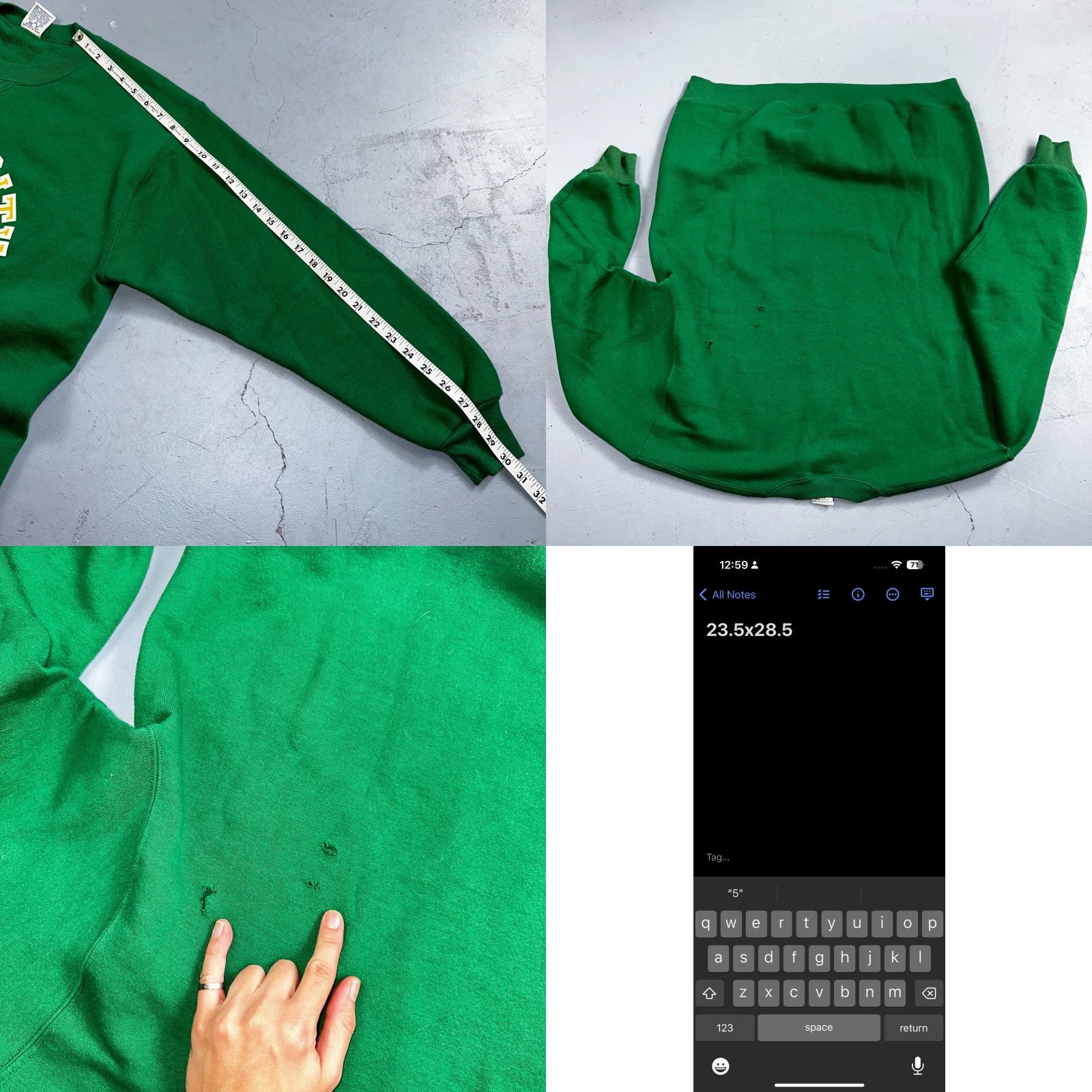 Russell Athletic VINTAGE Russell Athletic Sweatshirt 2XL Men Green 90s College Football Crewneck Logo Pullover Size US XXL / EU 58 / 5 - 8 Thumbnail