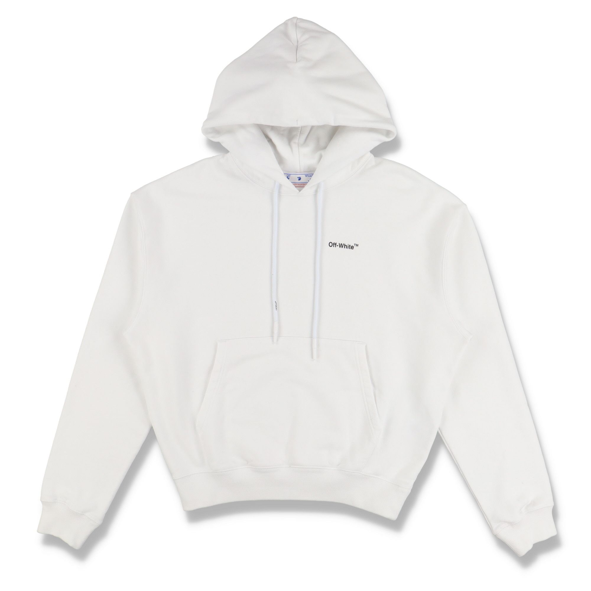 Off-White White Caravaggio Crowning Oversized Hoodie Size US XXS / EU 40 - 5 Thumbnail