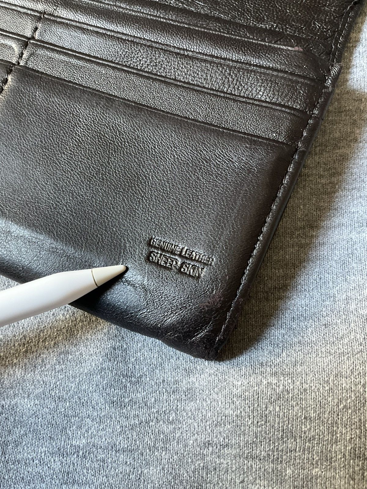 Genuine Leather × Hiroko Koshino Homme × Japanese Brand Hiroko Koshino Homme Sheep Skin Size ONE SIZE - 4 Thumbnail