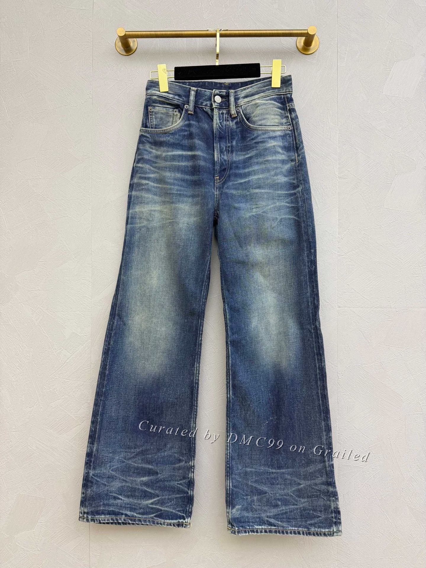 Acne Studios Acne Studios 2021F Washed Flared Jeans Size 30" / US 8 / IT 44 - 1 Thumbnail