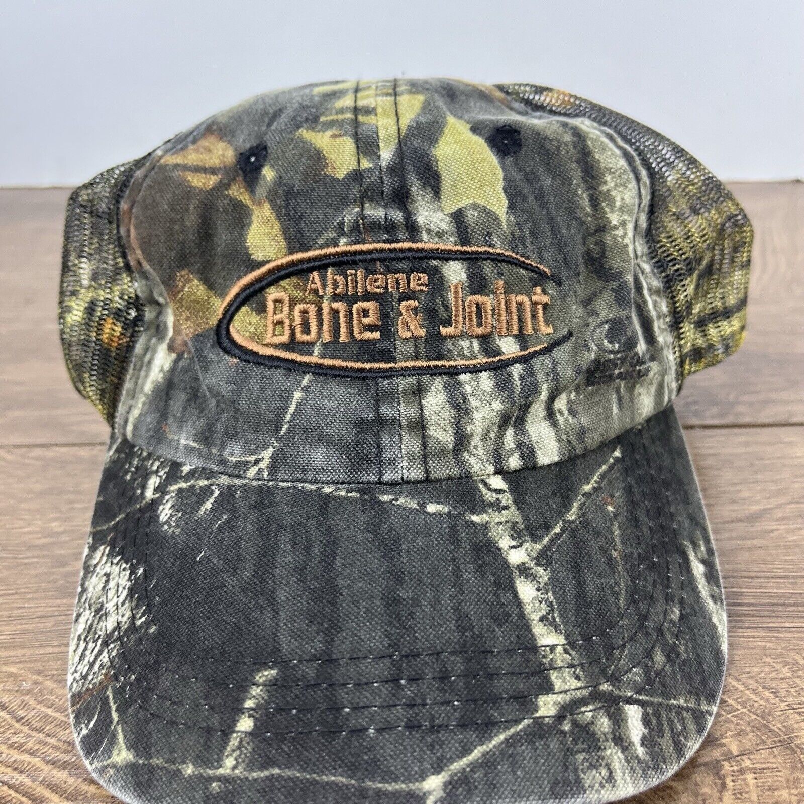 Other Abilene Bone & Joint Hat Green Camo Cap Adjustable Camo Adul Size ONE SIZE - 6 Thumbnail