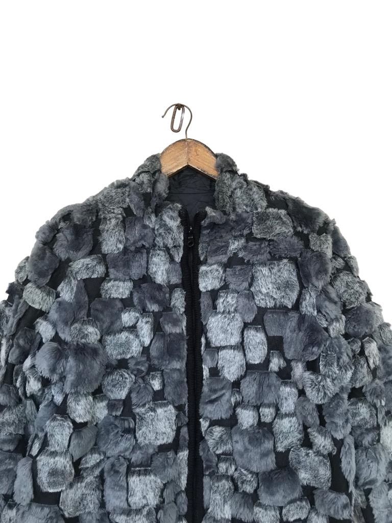 Issey Miyake 💥Vintage Japanese Designer Marufuku Fur Jacket Size M / US 6-8 / IT 42-44 - 4 Thumbnail
