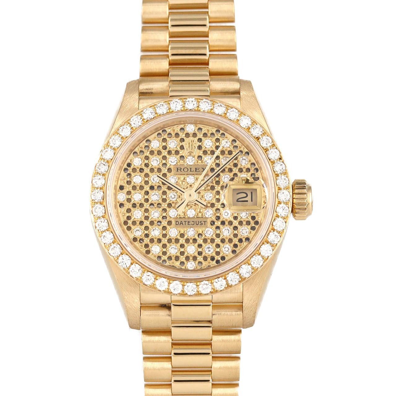 Rolex Rolex Datejust Au750 Automatic Precious Metal Automatic 69138 DUTY FREE for USA