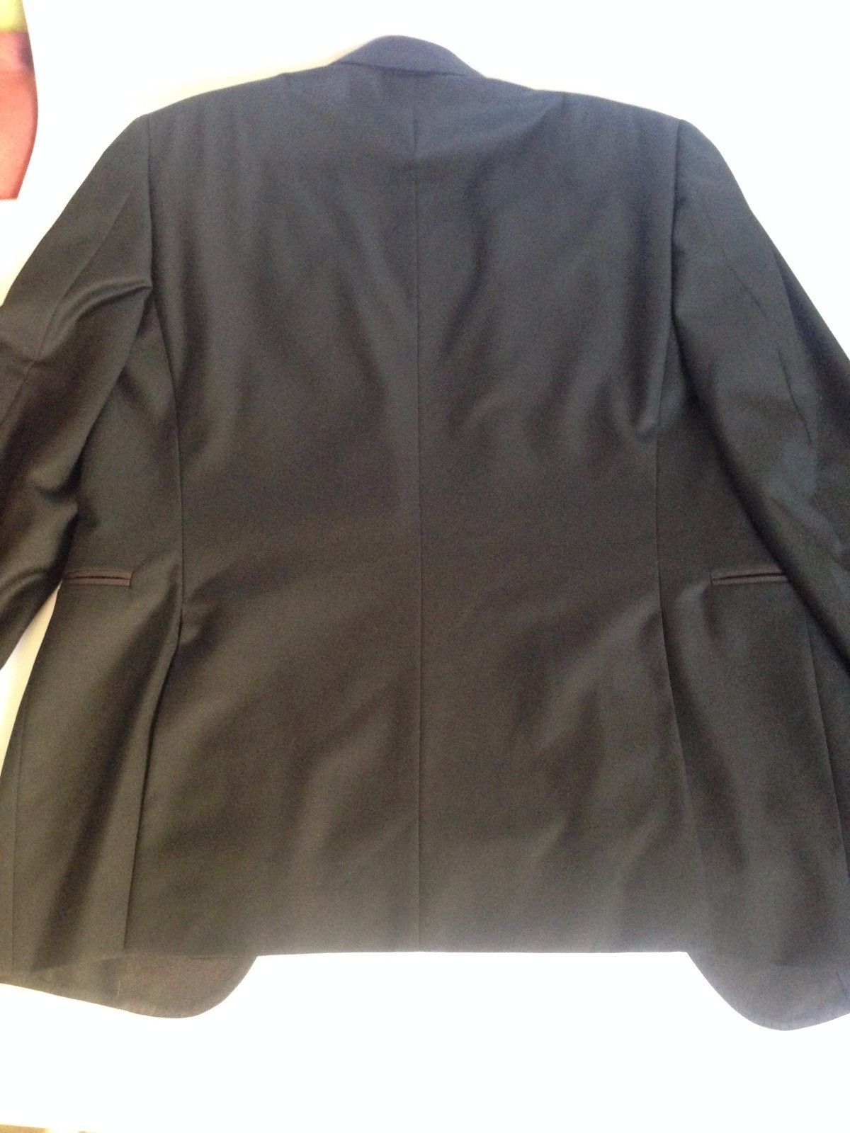 Z Zegna Z Zegna Black Tuxedo Dinner Wool Blazer Pin Lapel 36 (46) Size 36S - 2 Thumbnail