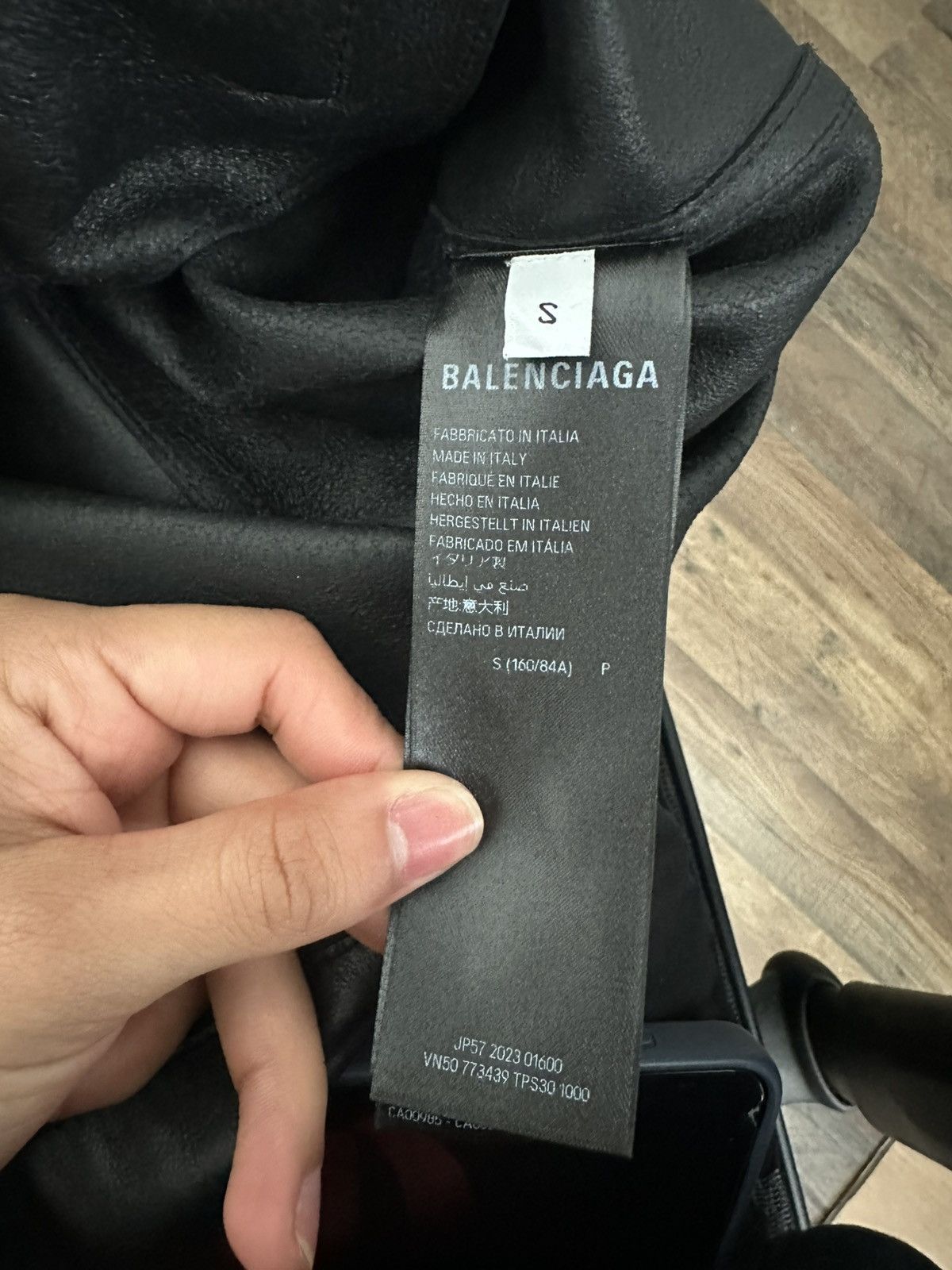 Balenciaga Balenciaga Leather Jacket Size US S / EU 44-46 / 1 - 4 Thumbnail