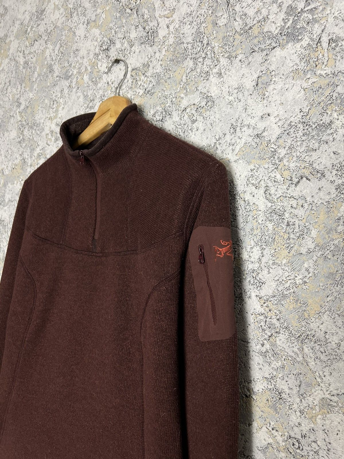 Arc'teryx × Vintage Vintage Y2K Arcteryx Fleece Jacket 1/4 Zip Outdoor Women’s Size S / US 4 / IT 40 - 2 Thumbnail