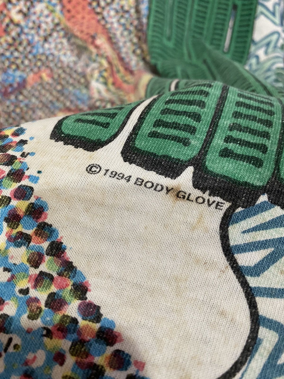Body Glove VINTAGE 90S BODY GLOVE BIG AIR ALL OVER PRINT SHIRT Size US L / EU 52-54 / 3 - 10 Thumbnail