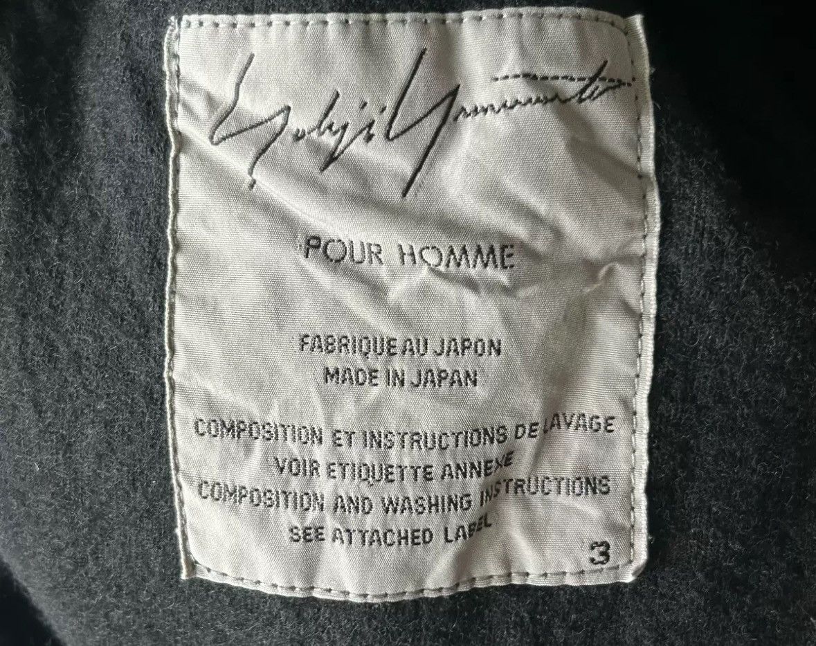 Yohji Yamamoto Yohji Yamamoto 12aw Leather Sleeve Belt Coat Size US L / EU 52-54 / 3 - 5 Thumbnail