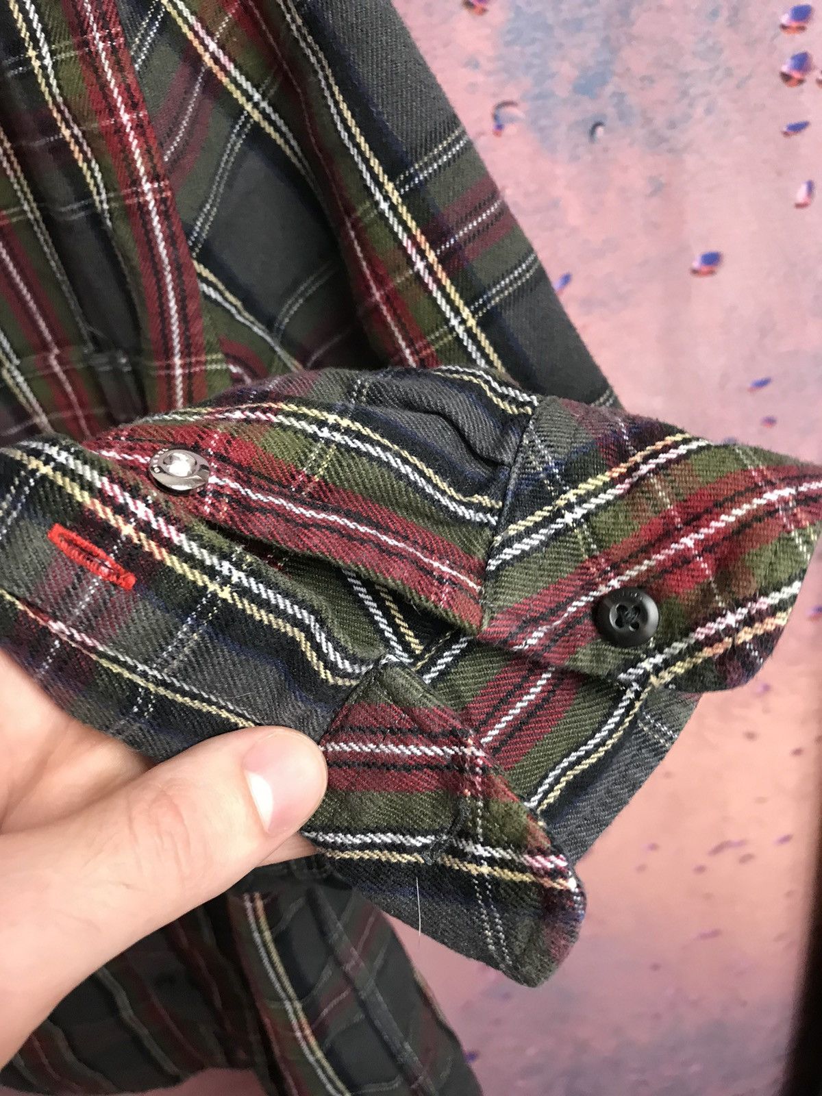 Diesel Vintage Diesel streetwear flannel shirt Size US L / EU 52-54 / 3 - 6 Thumbnail