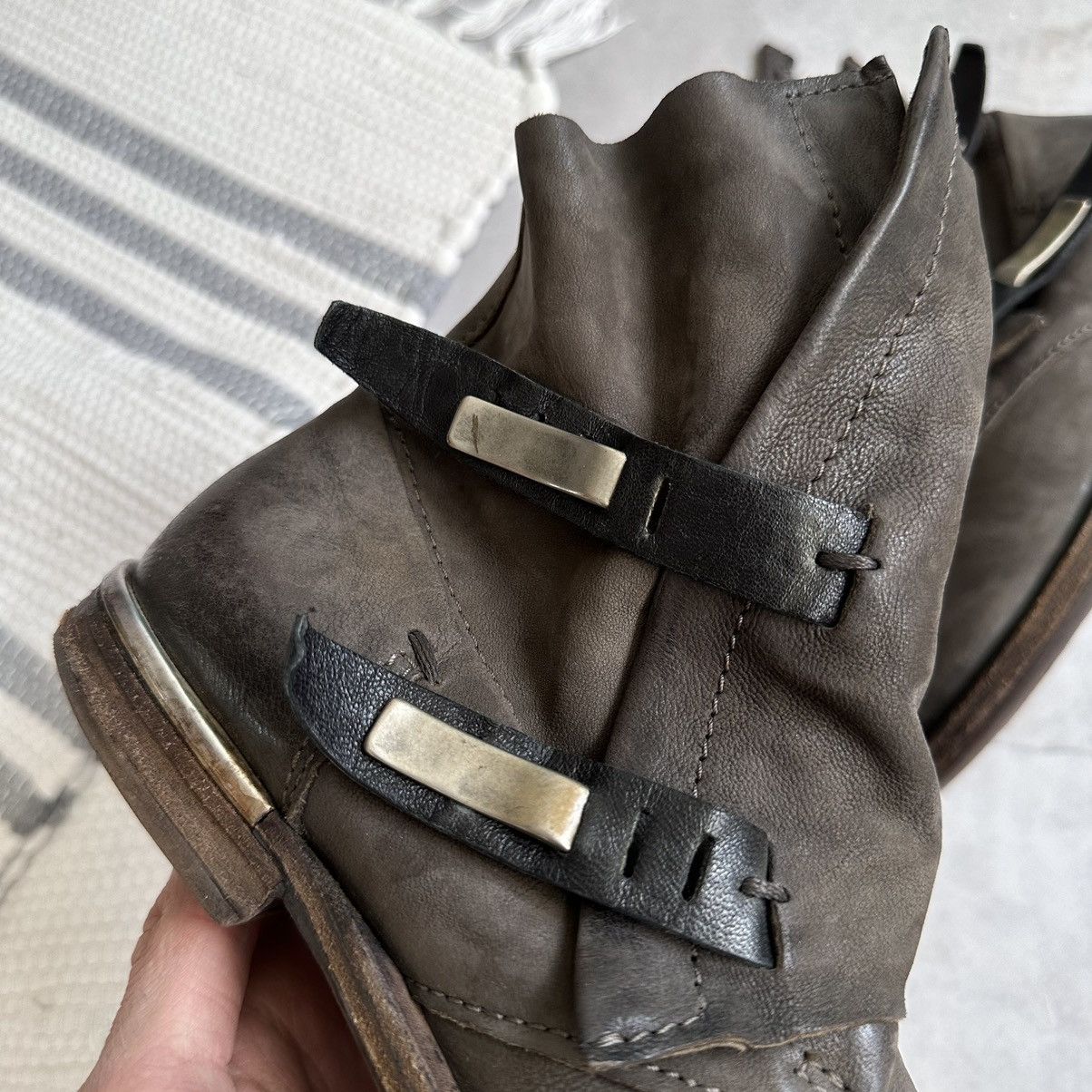 A.S.98 RARE AS 98 Airstep Vintage Ankle Straps Boots Guidi Vibe Size US 6 / IT 36 - 11 Thumbnail