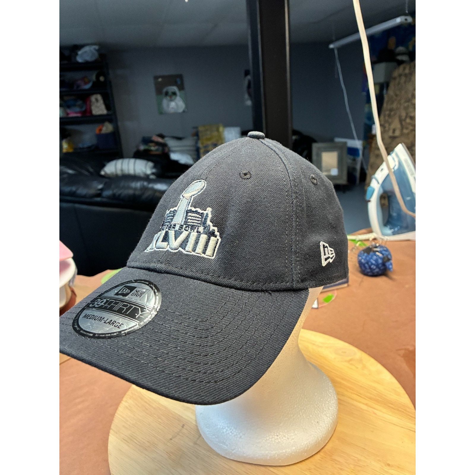 New Era Super Bowl XLVIII 39THIRTY Hat by New Era | NFL Cap M/L Size ONE SIZE - 3 Thumbnail