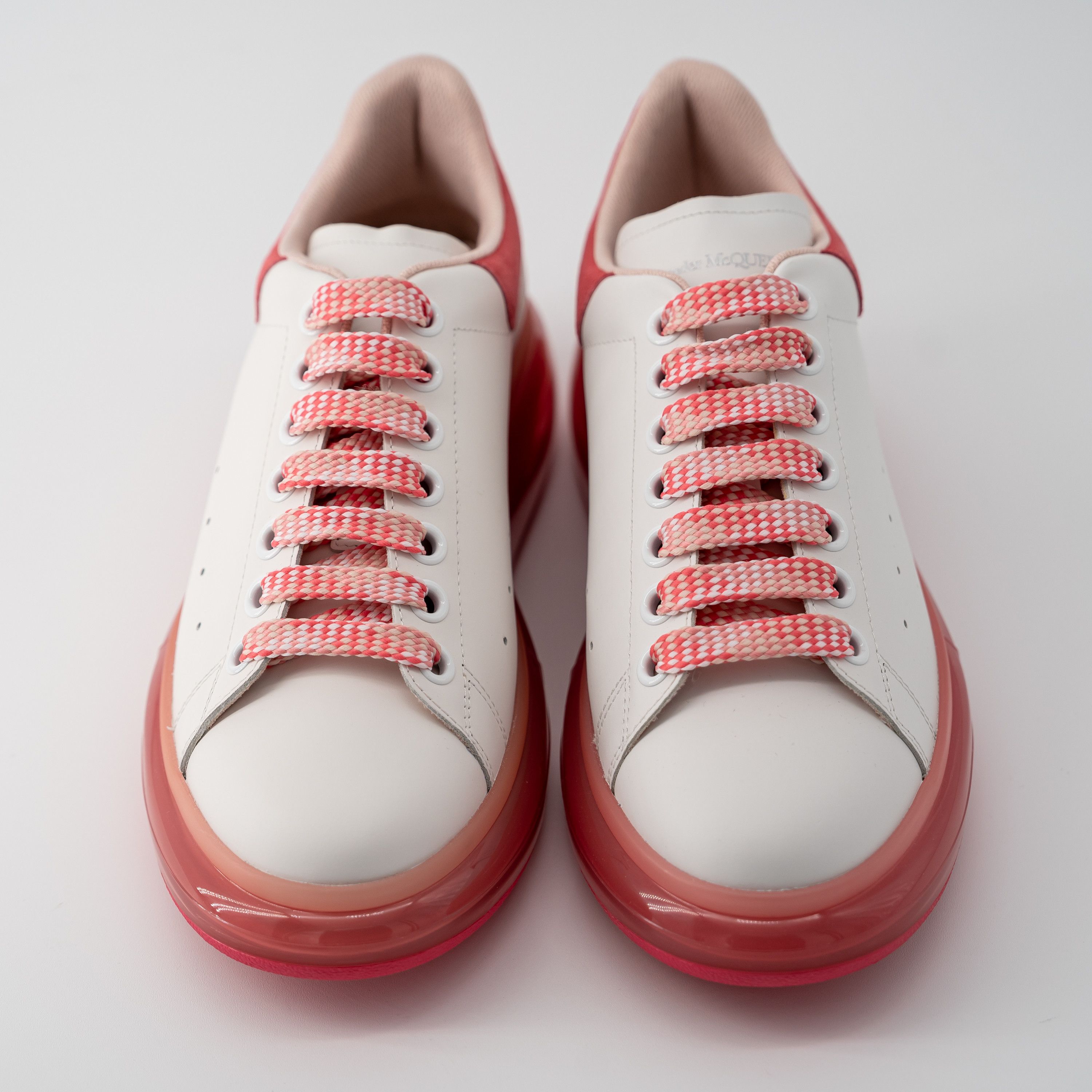 Alexander McQueen 10 Alexander McQueen Oversized Sneakers Red White Bubble Size US 10 / IT 40 - 3 Thumbnail