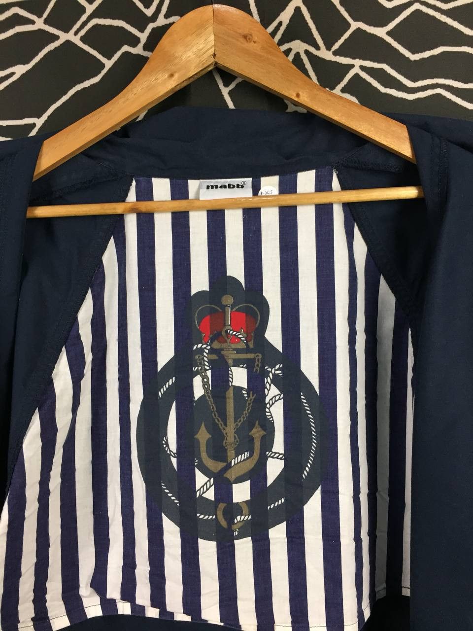 Vintage Vtg MABB Made In Italy Nautical Anchor Lined Jacket Size US XL / EU 56 / 4 - 5 Thumbnail