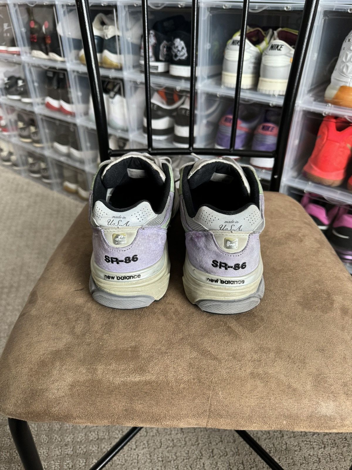 DC Comics × New Balance × Stray Rats New Balance 990v3 Stray Rats The Joker Grey Sonic Rare 11.5 Size US 11.5 / EU 44-45 - 4 Thumbnail