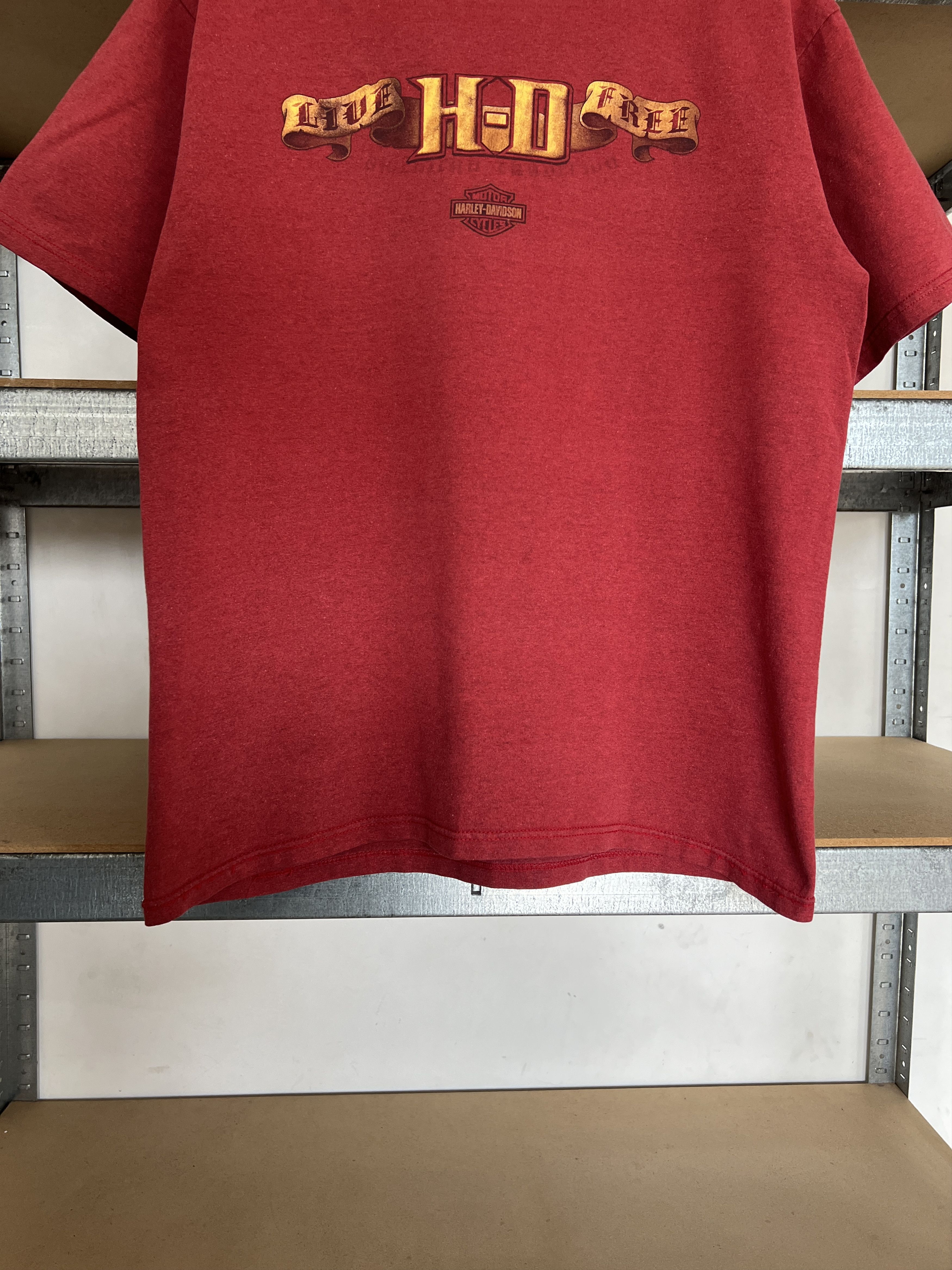 Harley Davidson Vintage 2001 Harley Davidson Fierek’s Ulm-Ringingen T-shirt Size US L / EU 52-54 / 3 - 8 Thumbnail