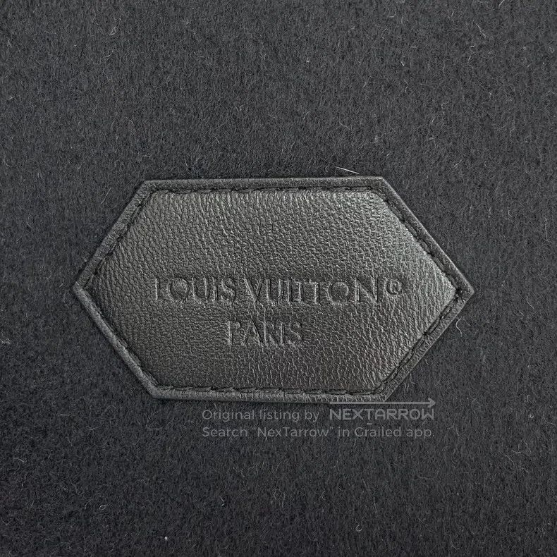 Louis Vuitton Louis Vuitton 22 black lining logo, full print, hooded bel Size XXS / US 00 / IT 34 - 5 Thumbnail