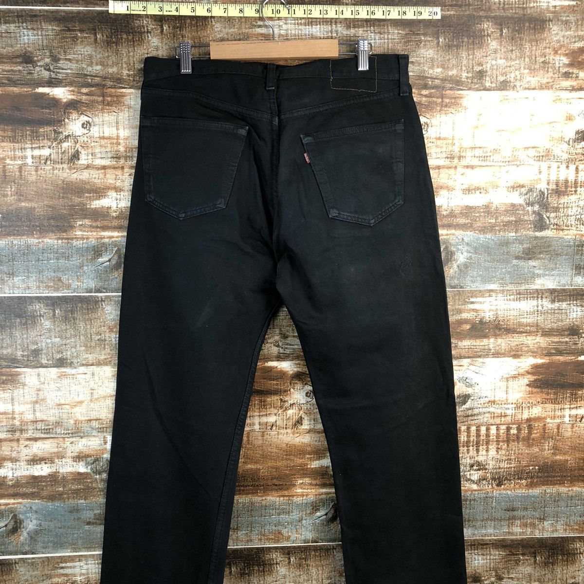 Levi's Levis Black vintage jeans Denim Pants #A2602 Size US 34 / EU 50 - 13 Thumbnail