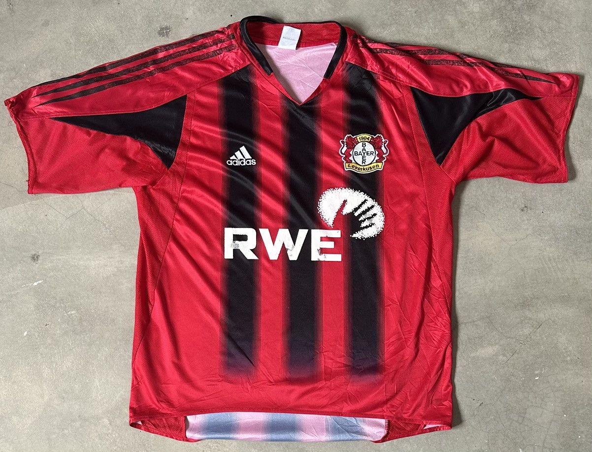 Adidas VINTAGE ADIDAS BAYER LEVERKUSEN 05 RWE JERSEY Size US L / EU 52-54 / 3 - 1 Thumbnail