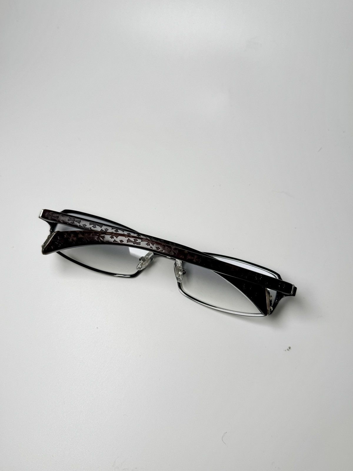 Chrome Hearts *RARE* Chrome Hearts Blank Frank Fleur wooden sunglass Size ONE SIZE - 6 Thumbnail
