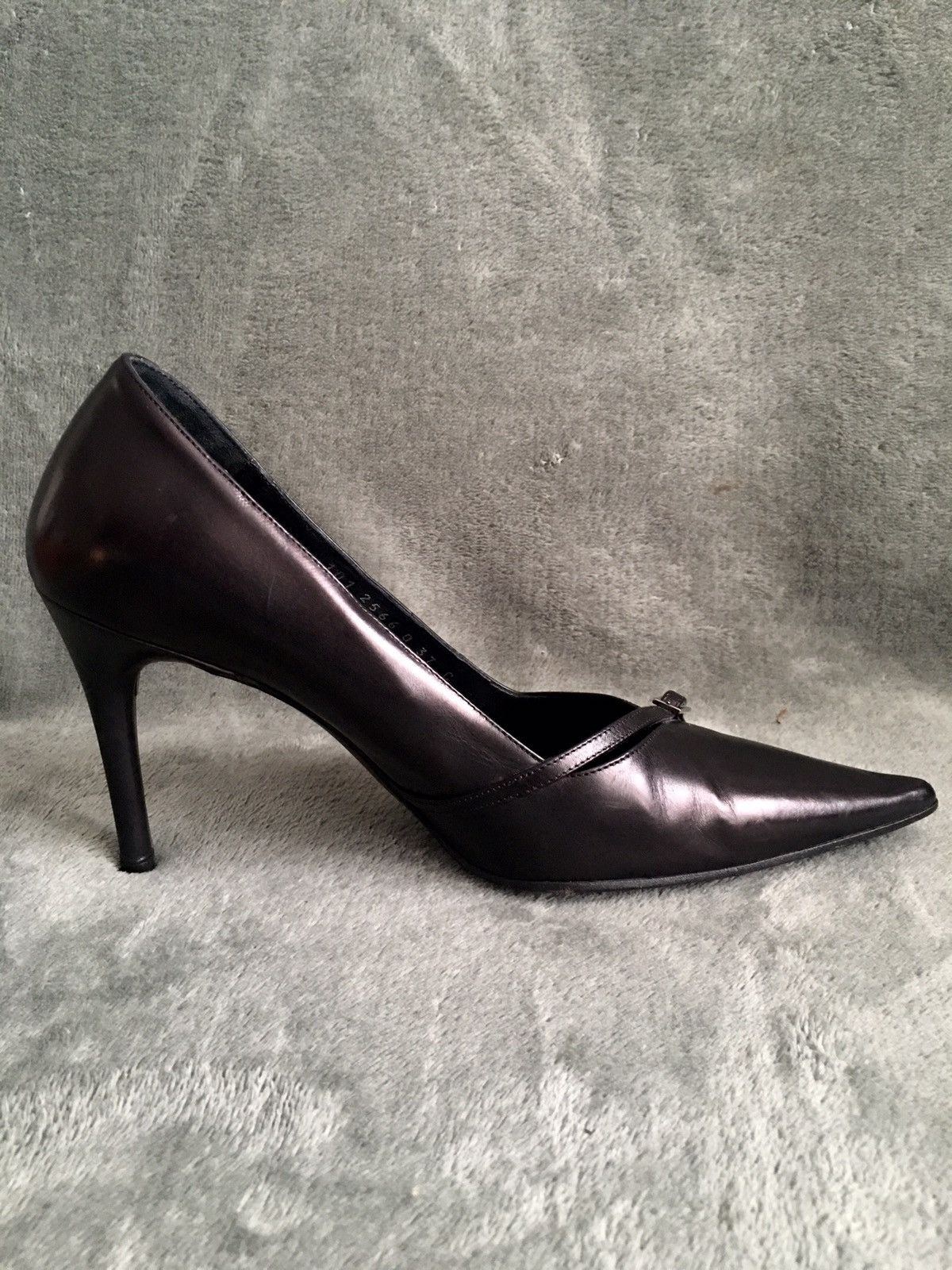 Gucci GUCCI Black Leather Heels Pumps Size EU 37 Size US 7 / IT 37 - 4 Thumbnail