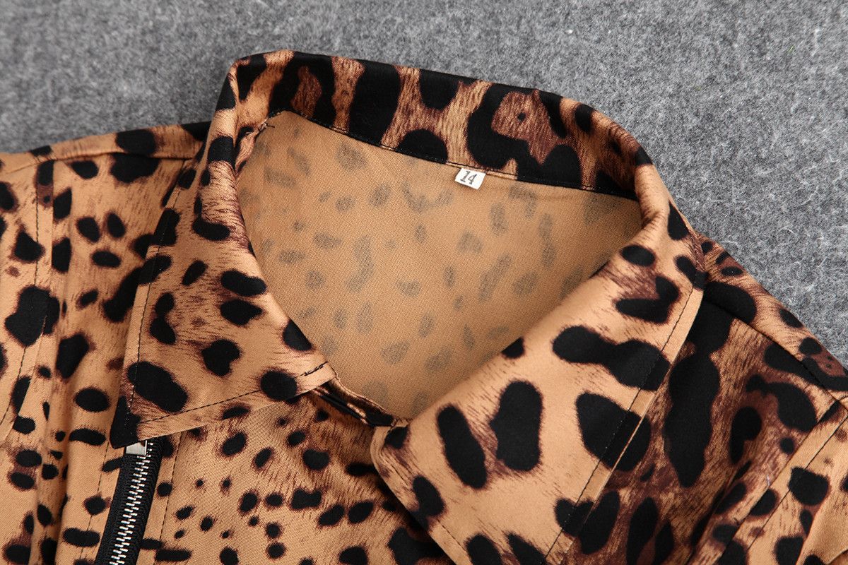 Other Plus sizes jackets vintage leopard floral women jacket Size L / US 10 / IT 46 - 3 Thumbnail