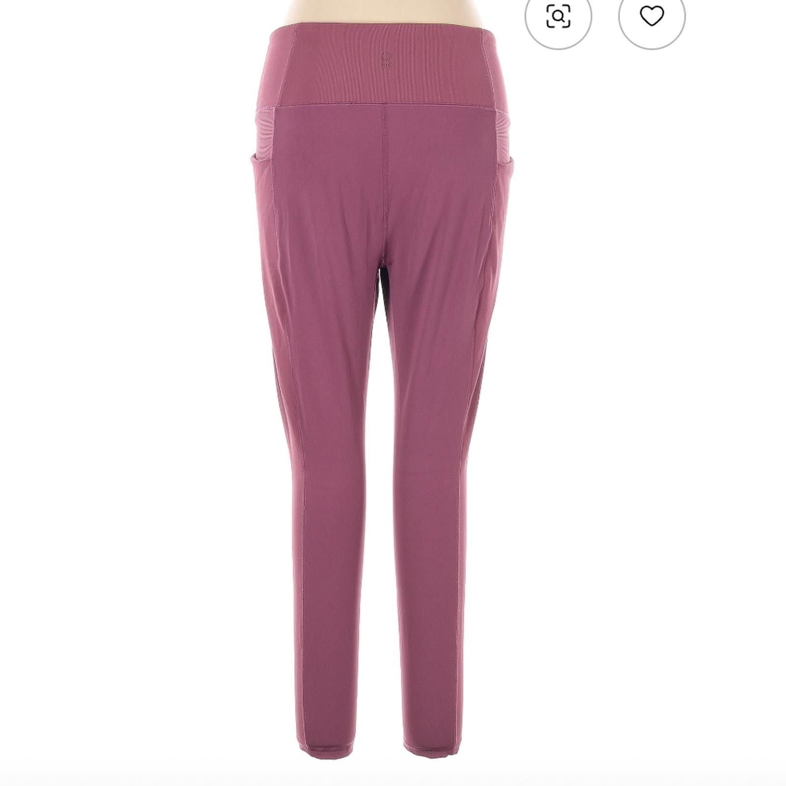 Spyder Spyder Pink Leggings Size XL Size 40" / US 18 - 2 Thumbnail