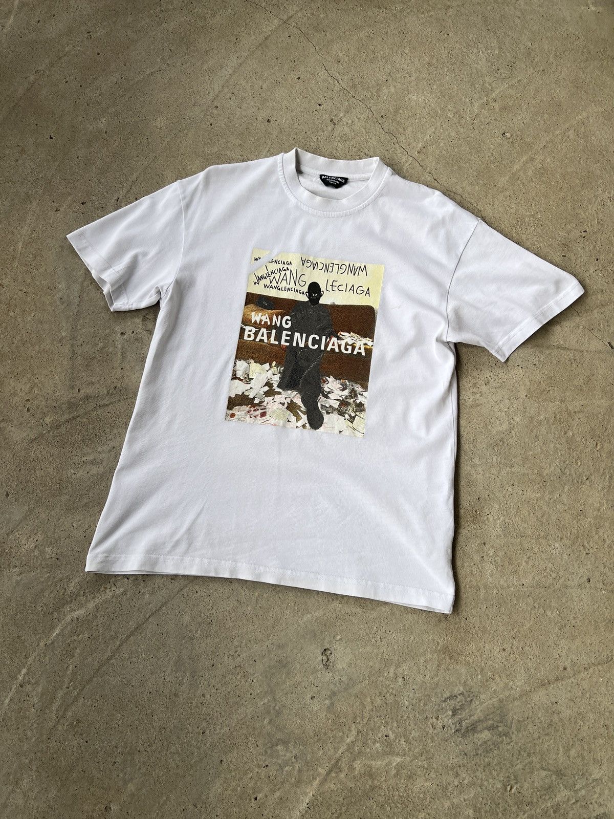 Balenciaga Balenciaga Tee Size US S / EU 44-46 / 1 - 1 Thumbnail