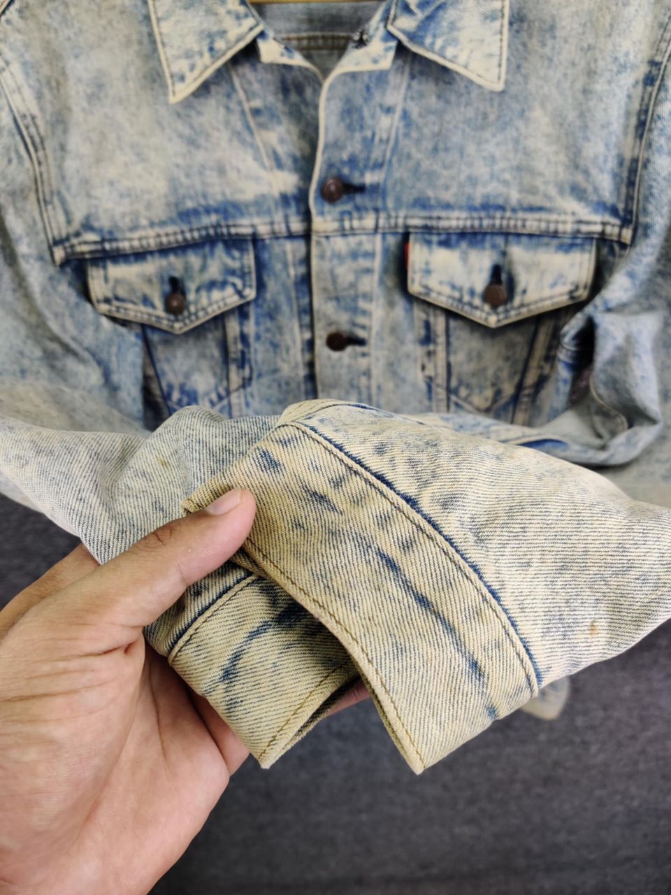 Levi's Vintage 90s Levi's 70505 - 0217 Denim Trucker Jacket Size US M / EU 48-50 / 2 - 13 Thumbnail