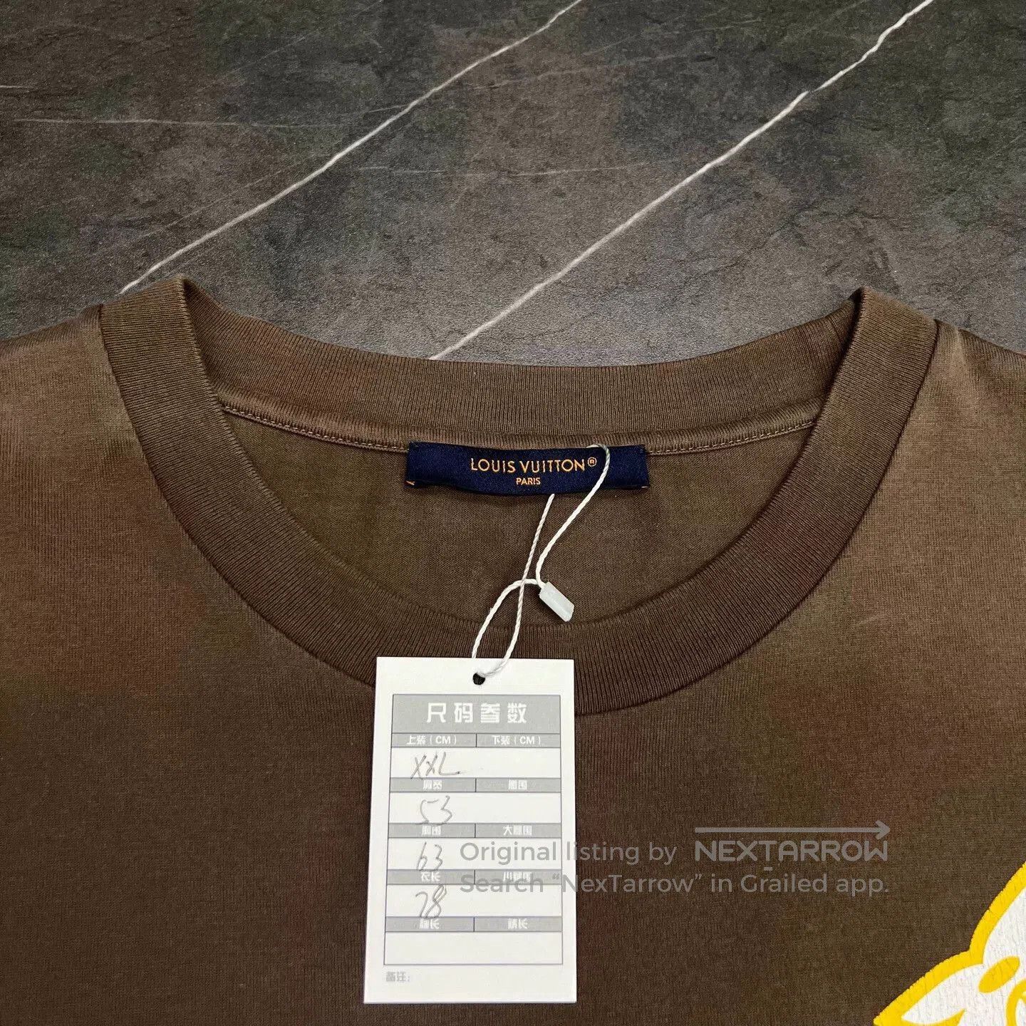 Louis Vuitton louis vuitton brown t-shirt size xxl. Size US XXL / EU 58 / 5 - 4 Thumbnail