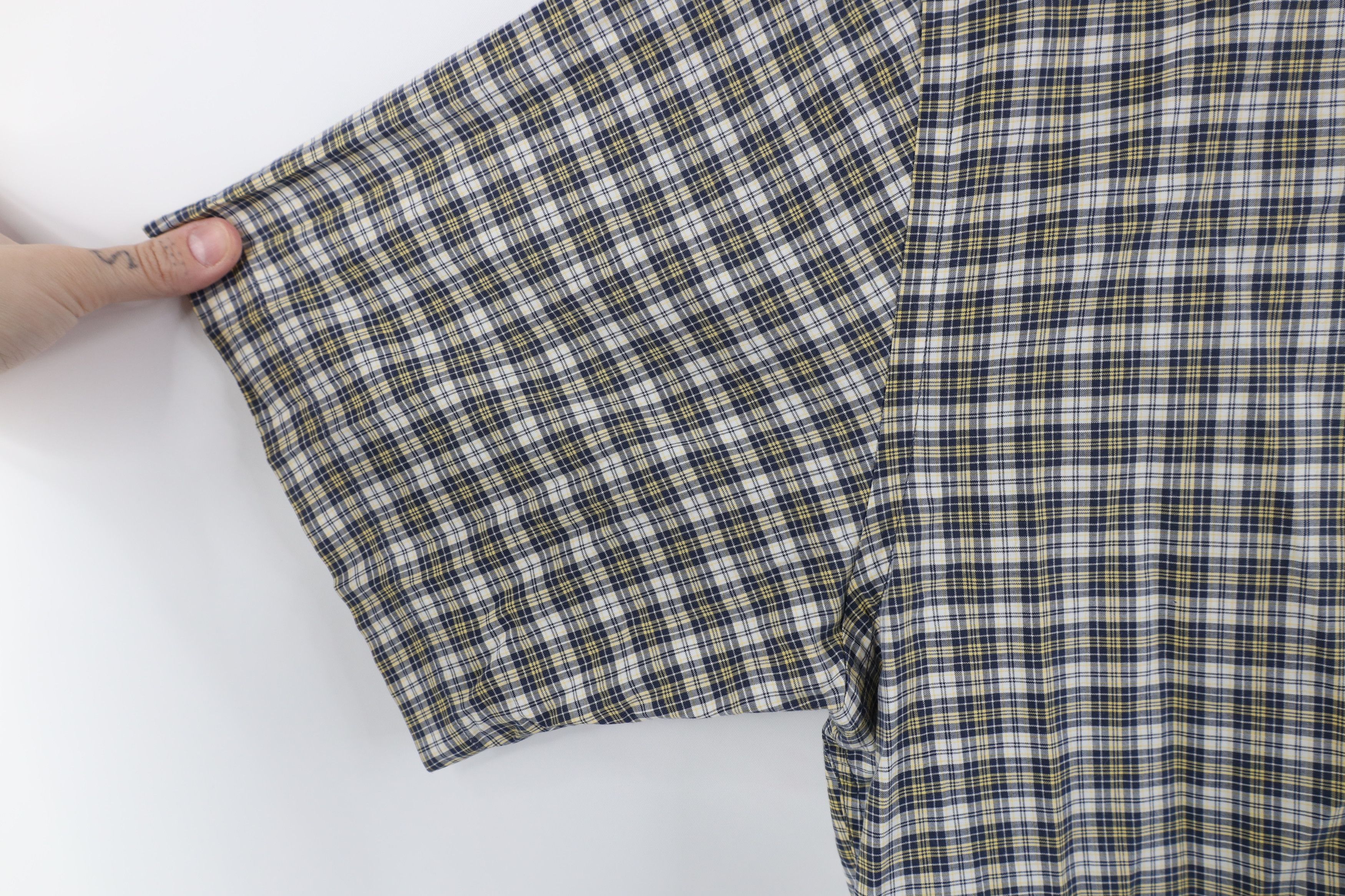 Tommy Hilfiger × Vintage Vintage 90s Tommy Hilfiger Short Sleeve Button Shirt Size US L / EU 52-54 / 3 - 10 Thumbnail