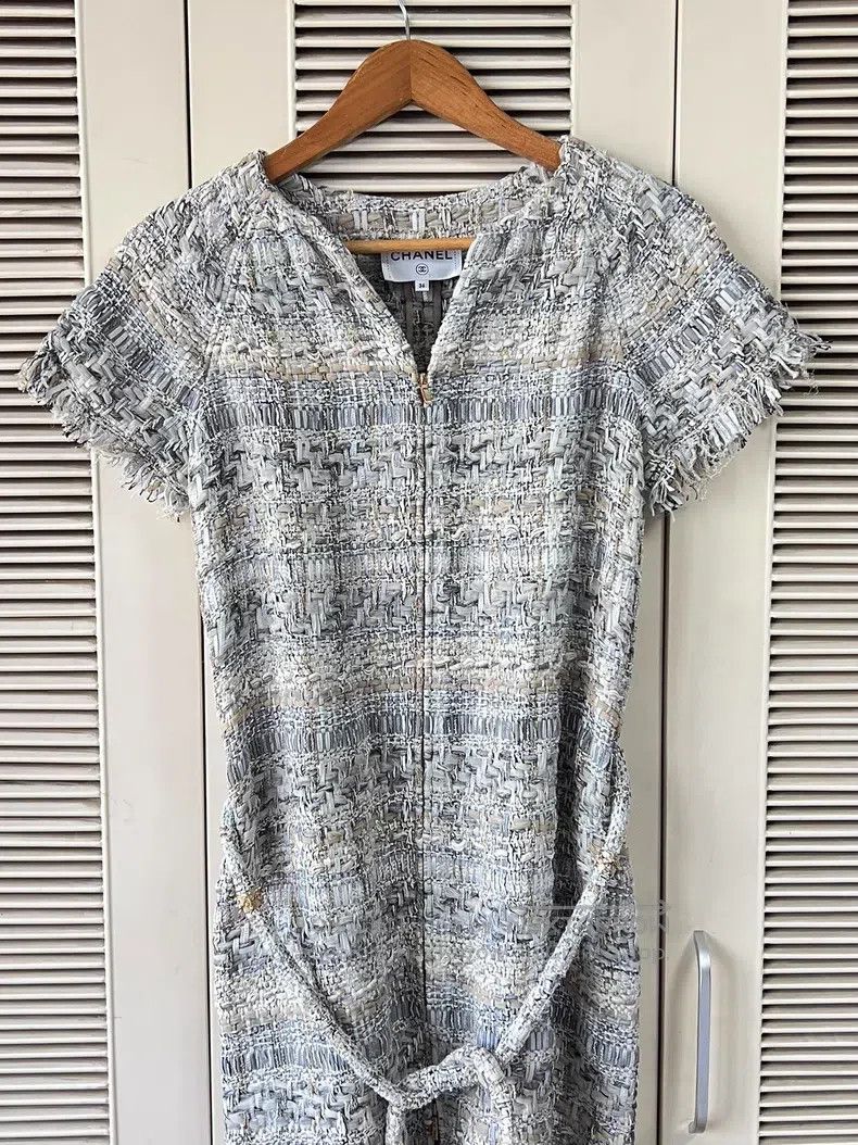 Chanel Chanel Tweed dress Size XS / US 0-2 / IT 36-38 - 3 Thumbnail