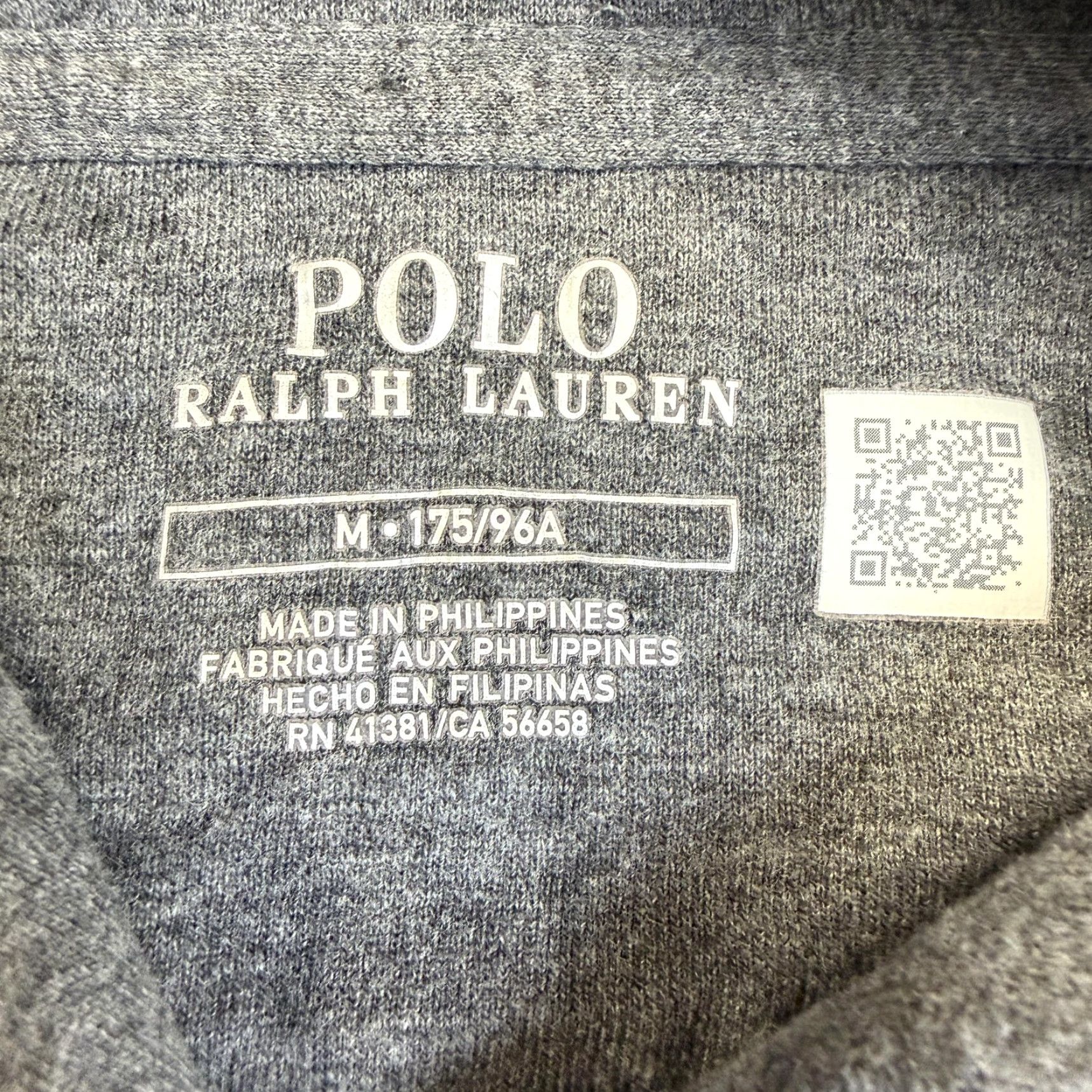 Polo Ralph Lauren Polo Ralph Lauren Sweatshirt Mens Medium Gray Button Shawl Collar Pony Logo Shirt Mens Size US M / EU 48-50 / 2 - 5 Thumbnail