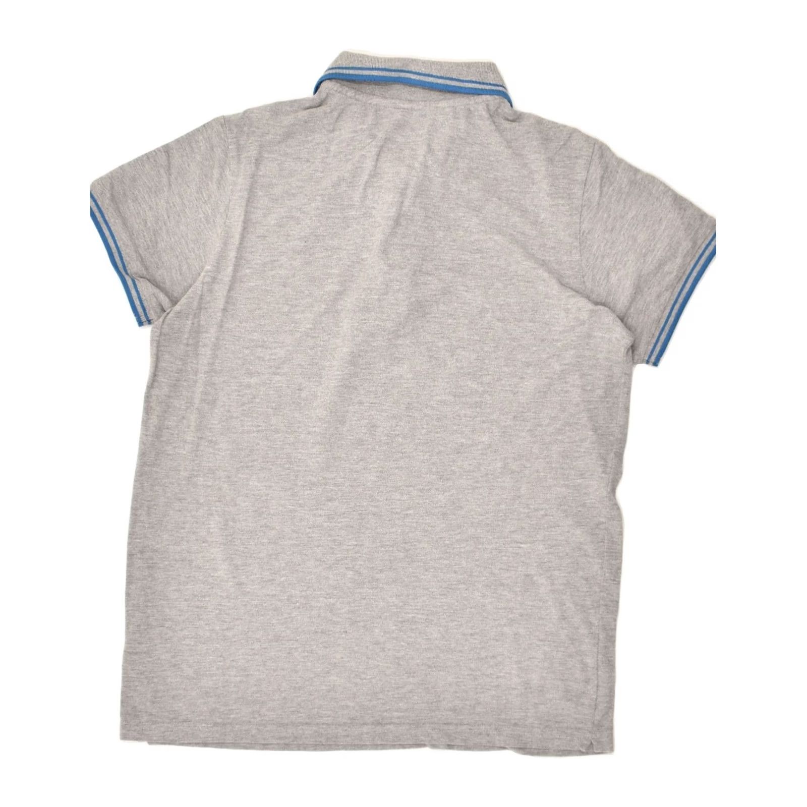 Kappa KAPPA Mens Polo Shirt Medium Grey Cotton AR47 Size US M / EU 48-50 / 2 - 2 Thumbnail