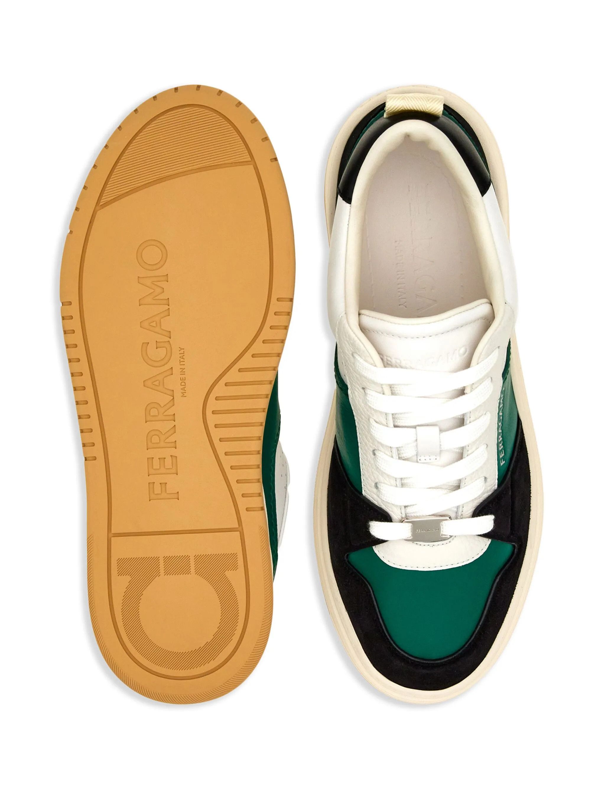 Salvatore Ferragamo o1s1rm0825 Low-Top Sneakers in Multicolor Size US 11 / EU 44 - 5 Thumbnail