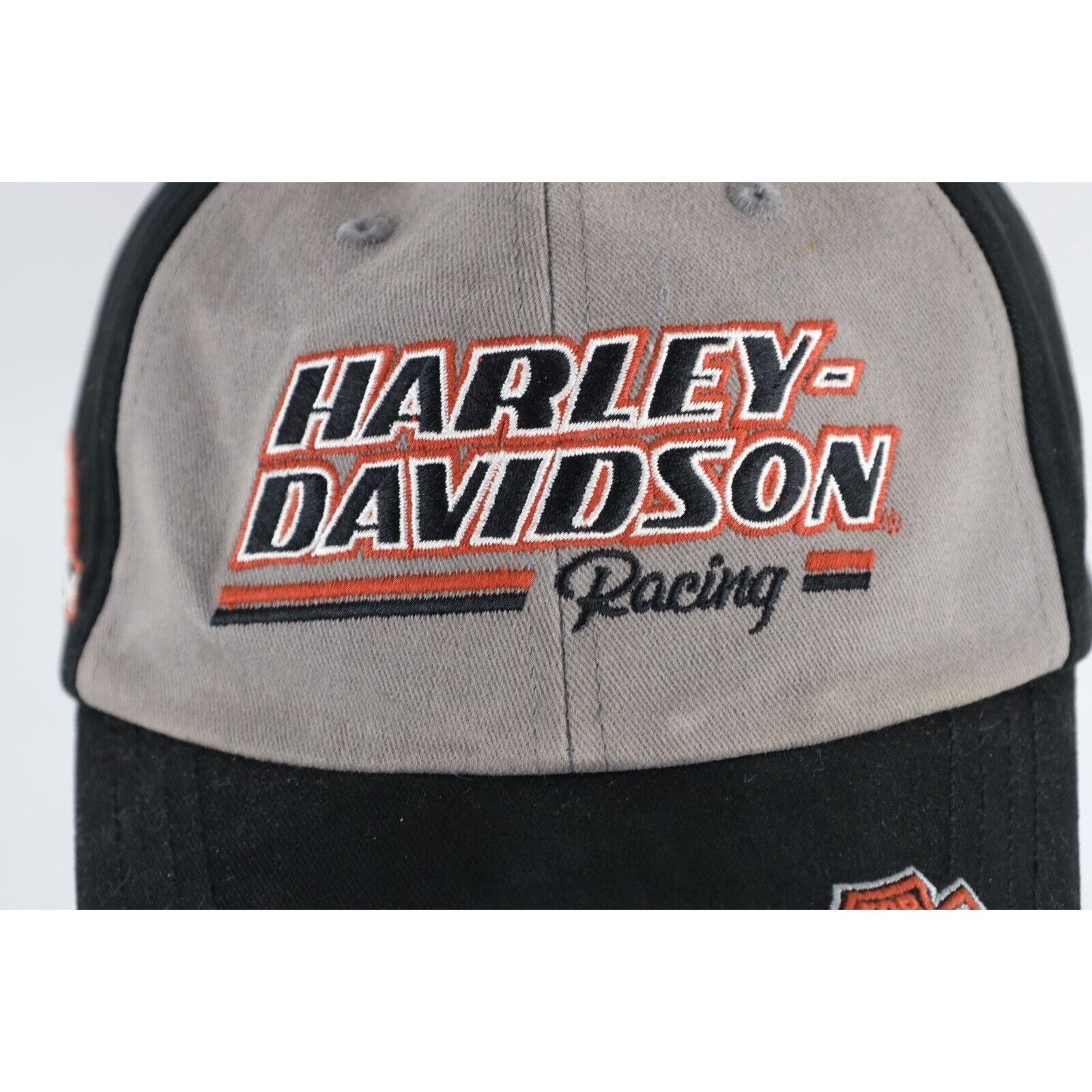 Harley Davidson × Vintage Vintage Distressed Spell Out Harley Davidson Motorcycles Hat Size ONE SIZE - 2 Thumbnail