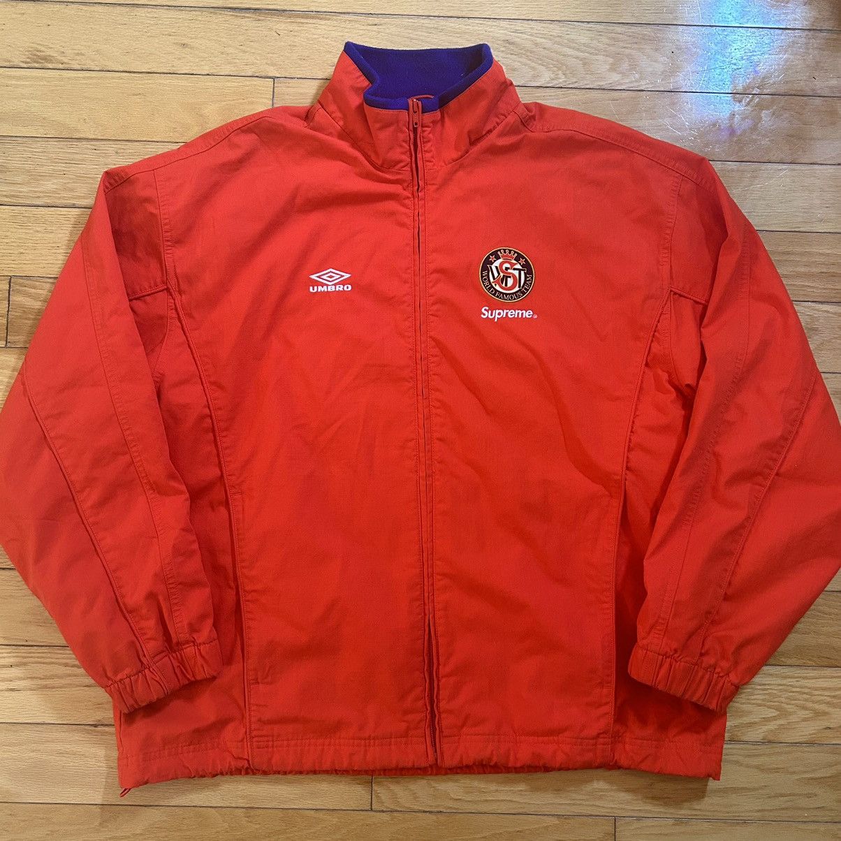 supreme UMBRO レッド Supreme Umbro Stripe Soccer Jersey Red Men's - SS25 - US