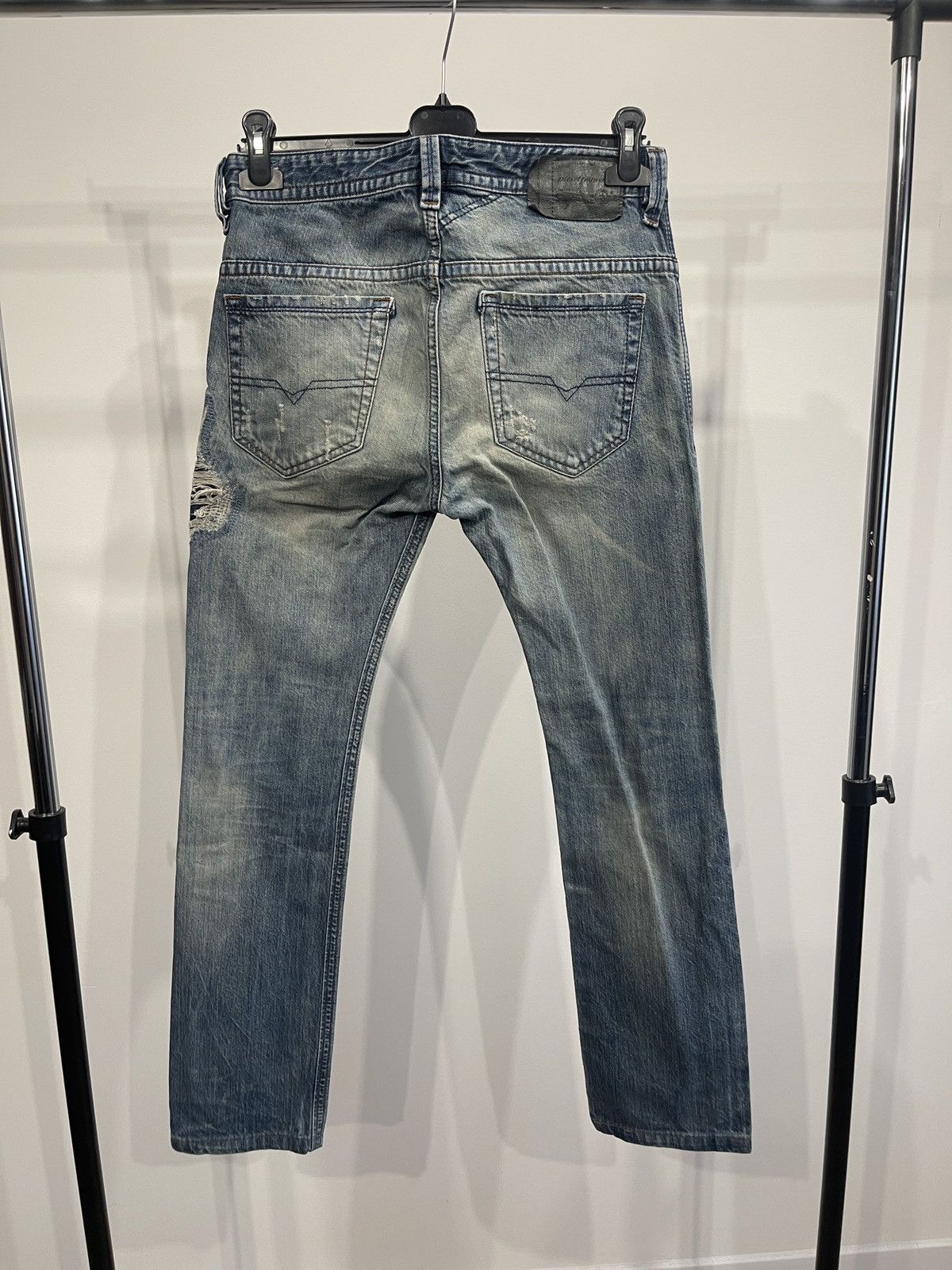 Diesel Vintage Diesel Distressed Jeans Faded Denim Pants W28 L32 Size US 28 / EU 44 - 7 Thumbnail